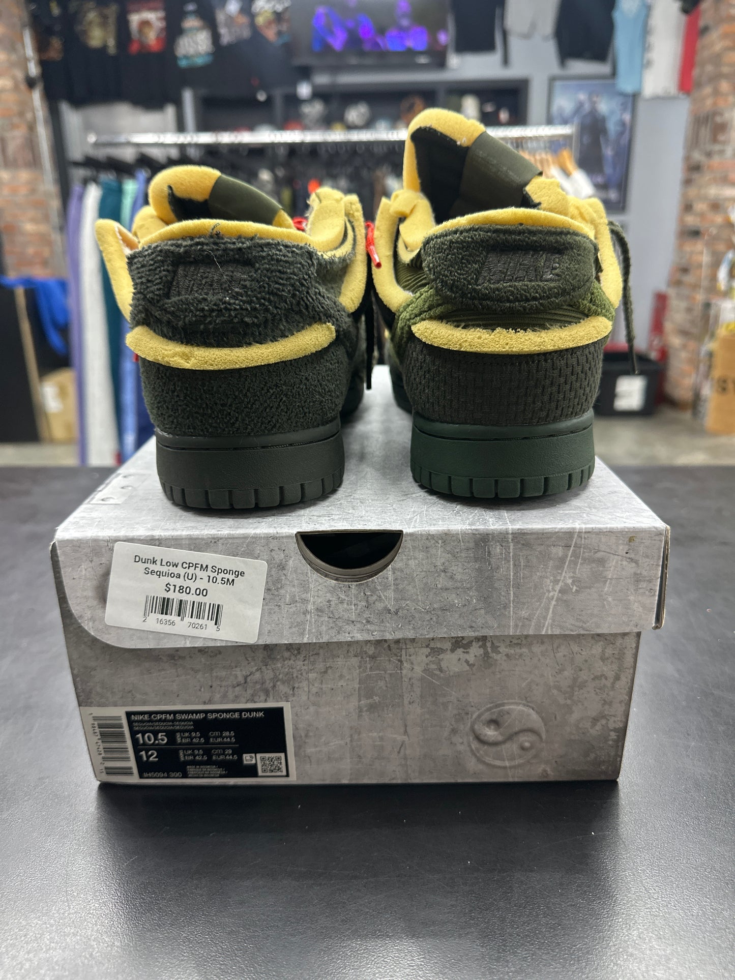 Dunk Low CPFM Sponge Sequioa (U) - 10.5M