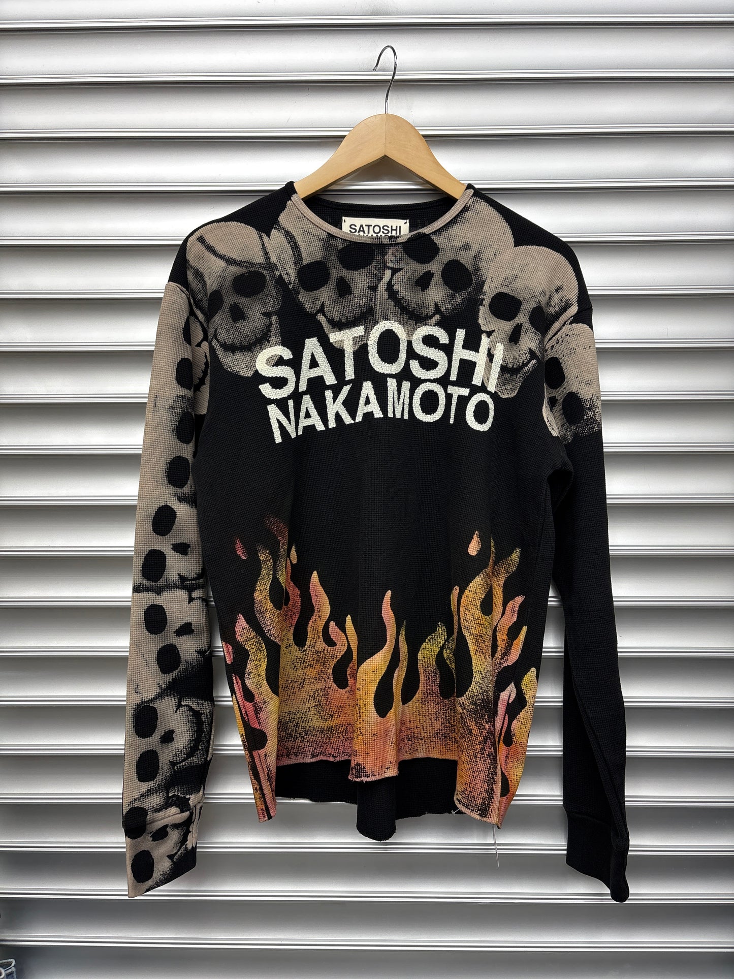 Satoshi Nakamoto Skull Thermal - L