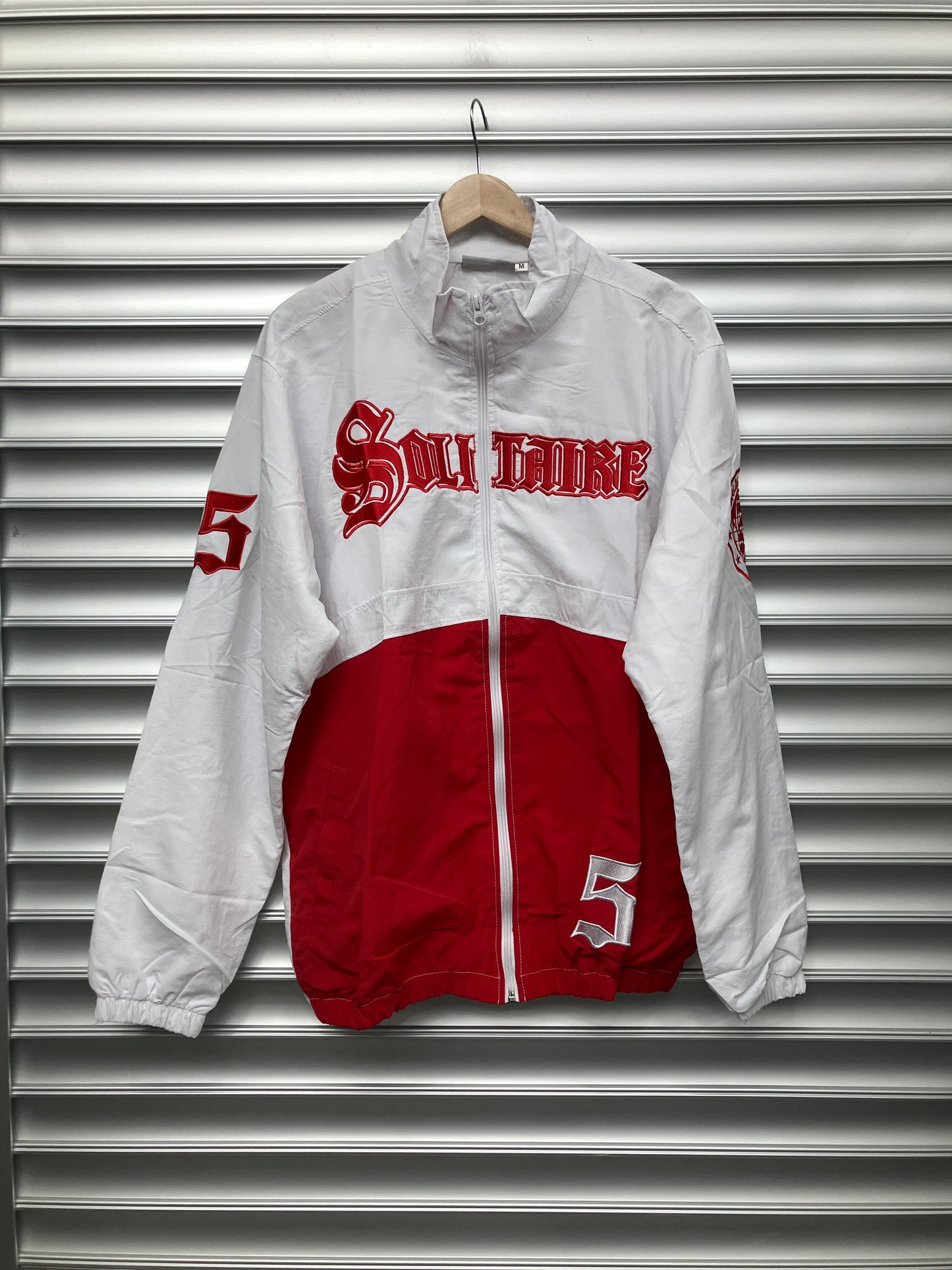Solitaire White/Red Track Set - M