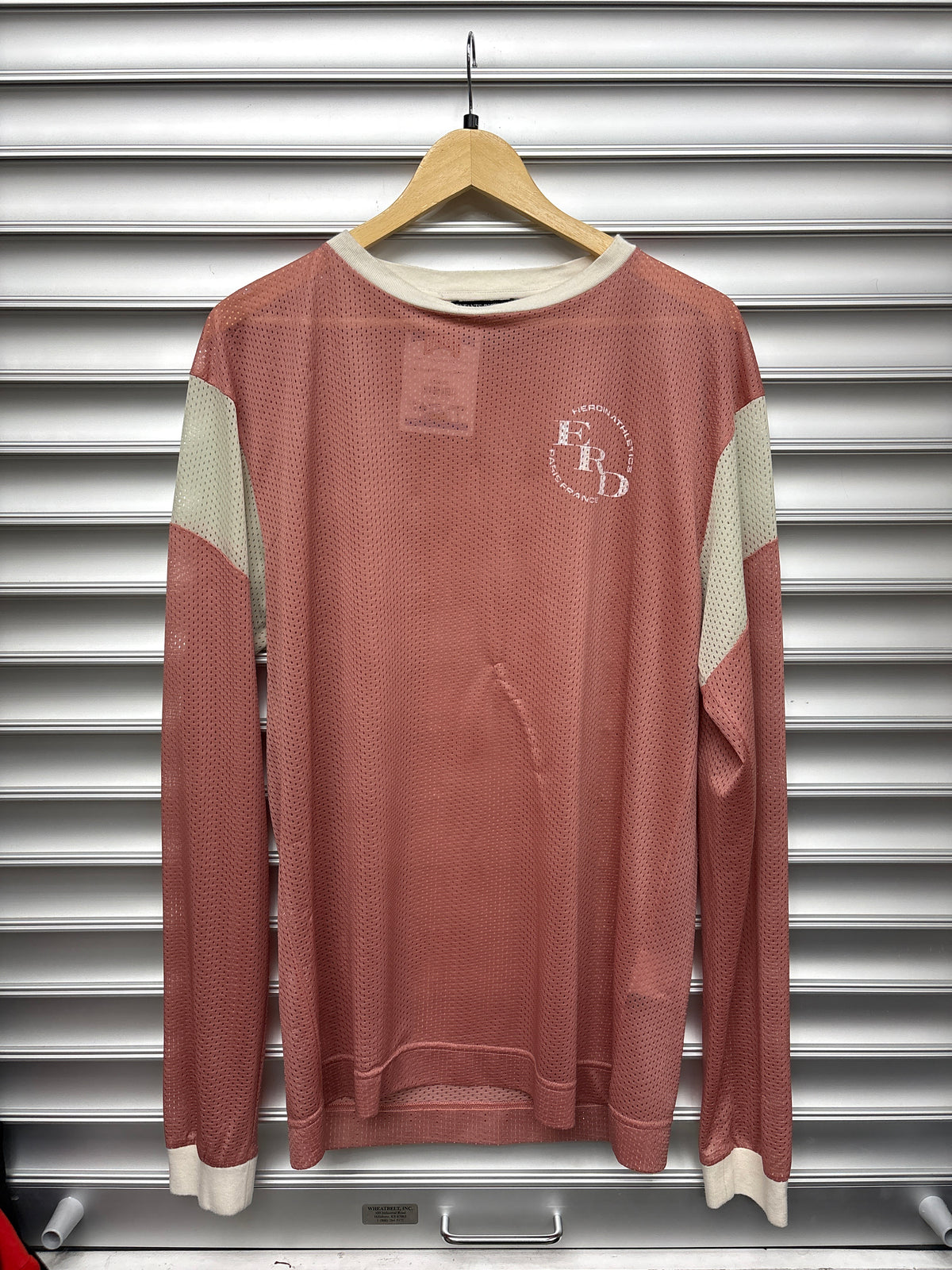ERD Mesh Pink Long Sleeve - L**