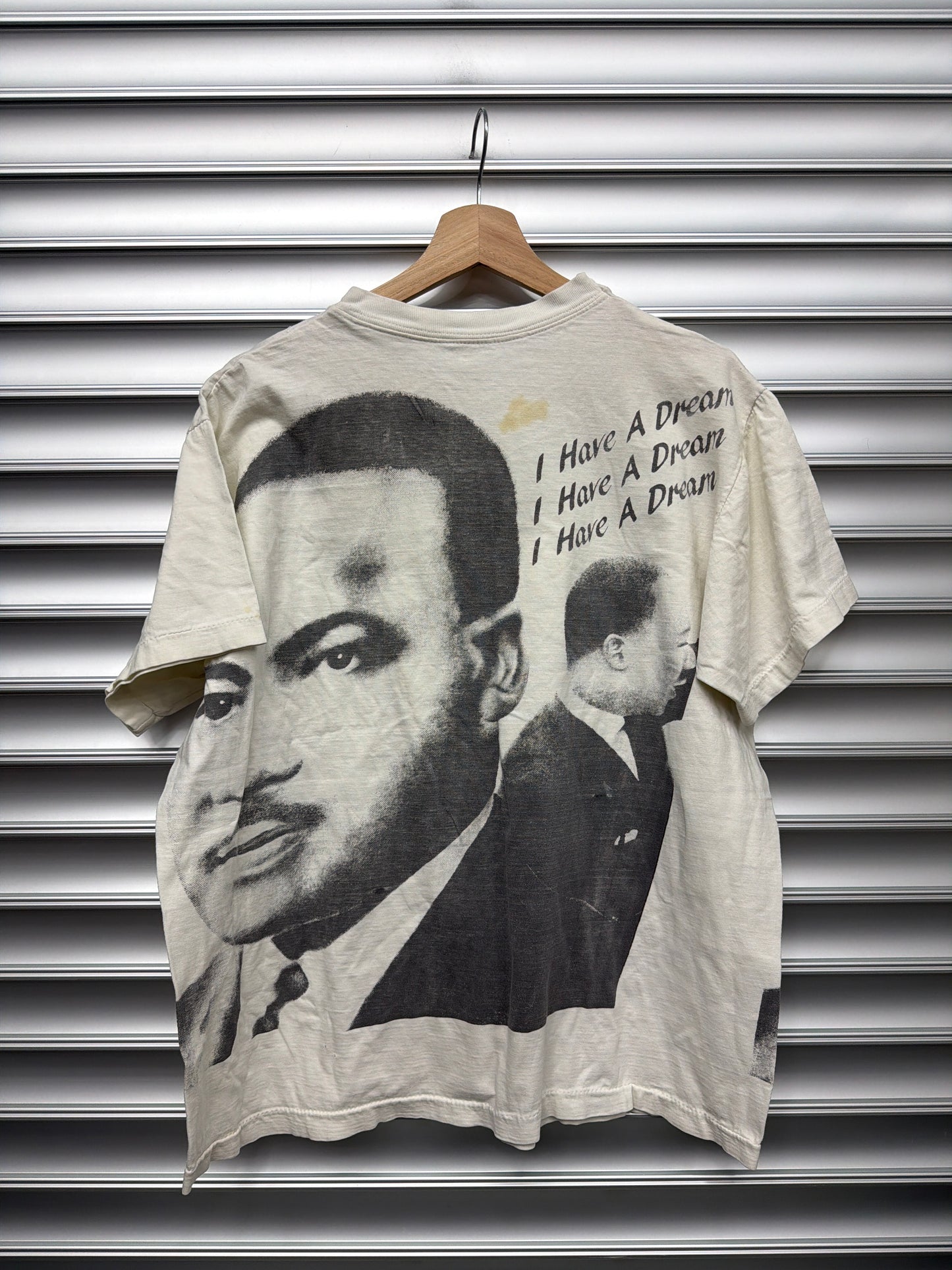 Vintage MLK All Over Print Tee - XL