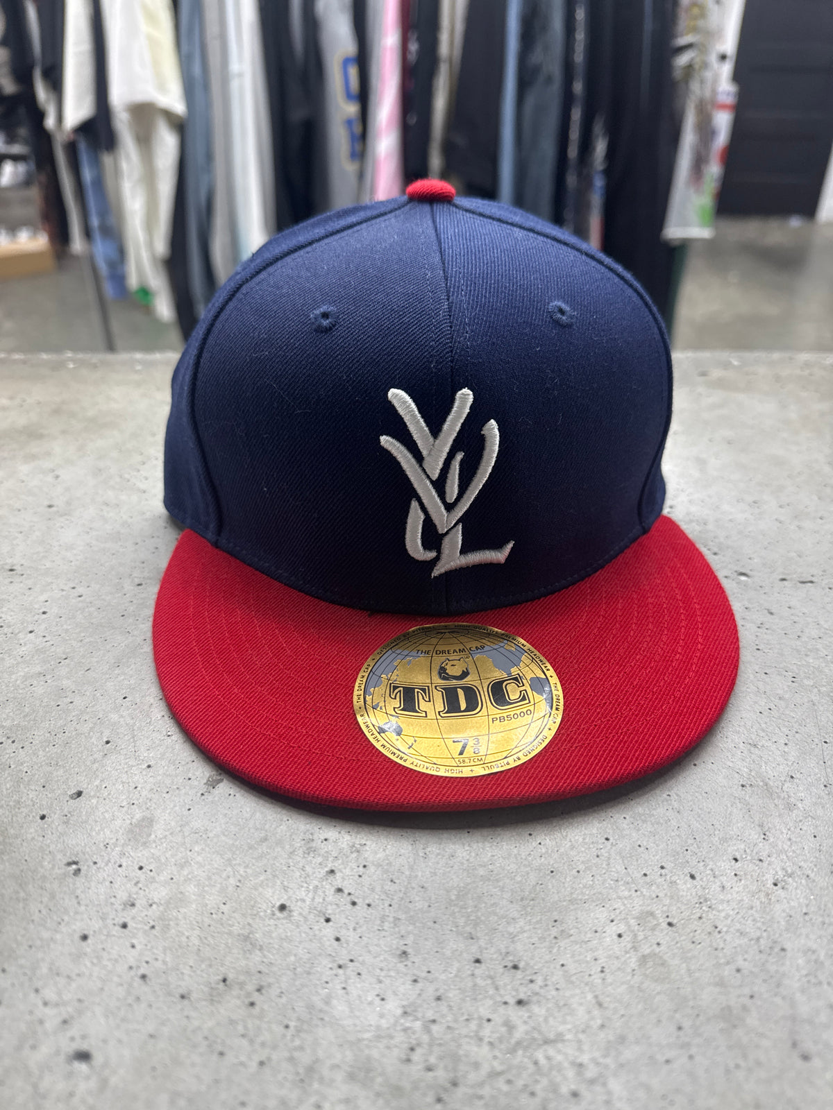 YVL Braves Hat - 7 3/8**