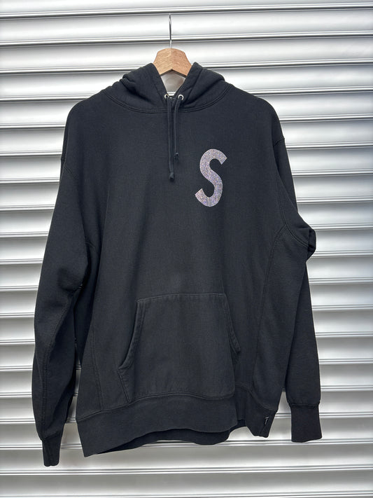 Supreme Rhinestone Hoodie - M