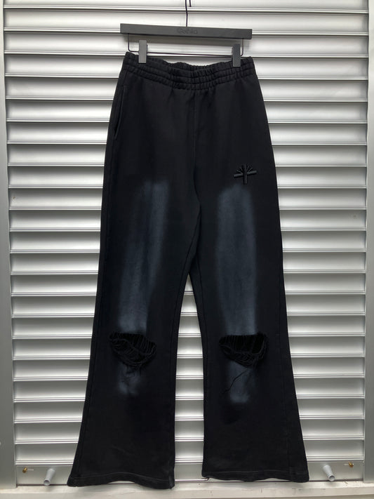 Vertabrae Black Sweatpants - Small