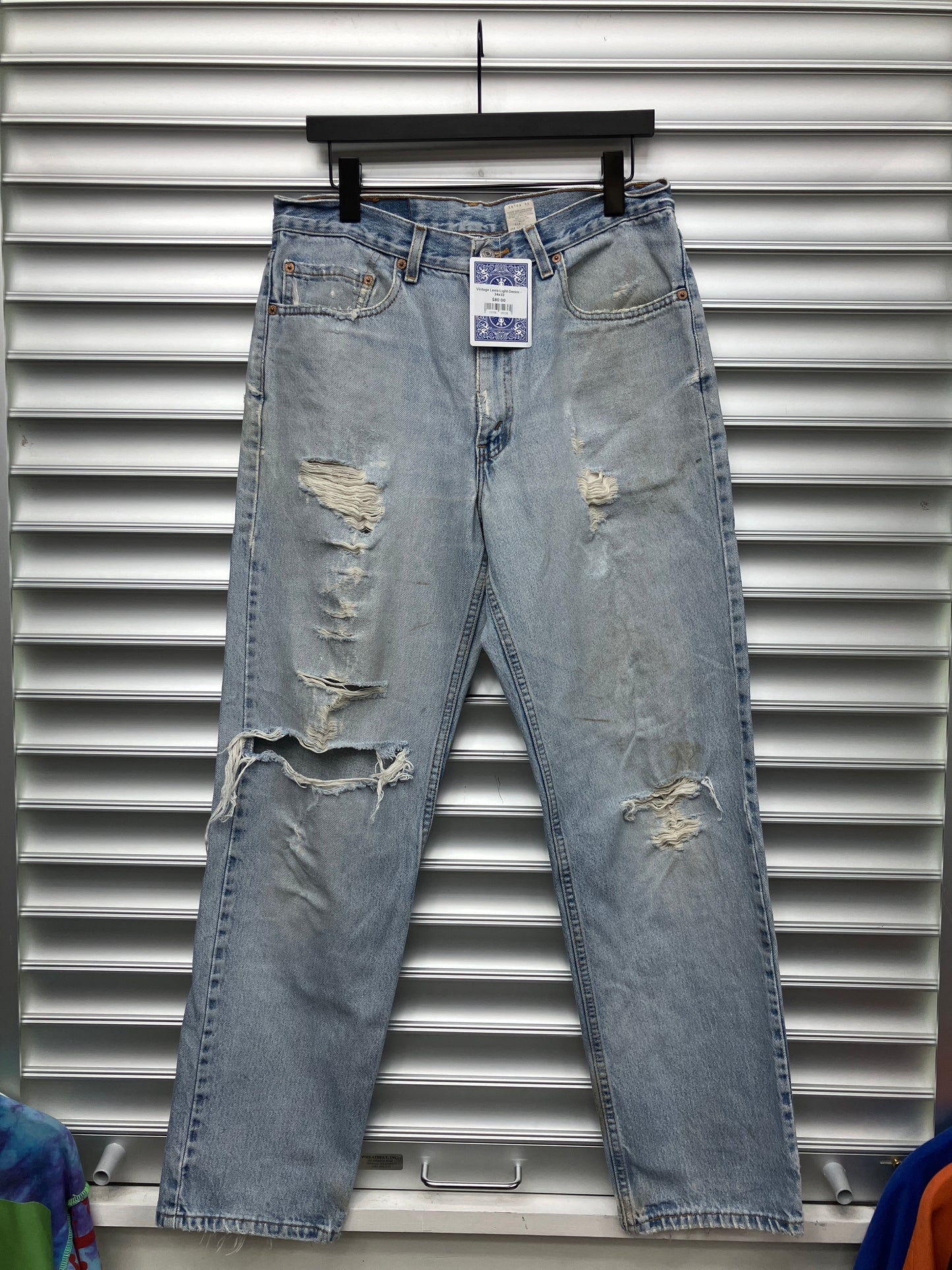 Vintage Levis Light Denim - 34x32