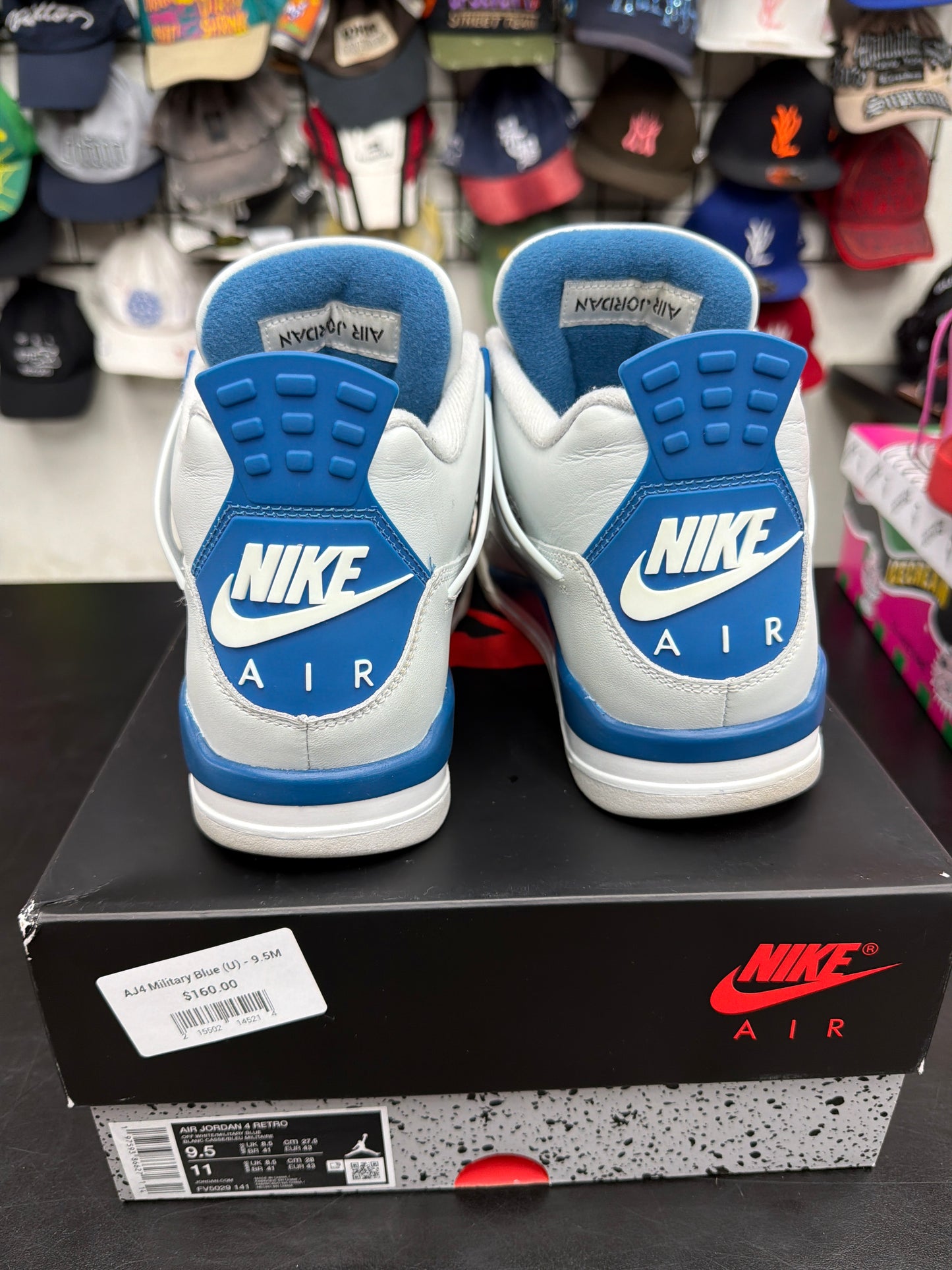 AJ4 Military Blue (U) - 9.5M