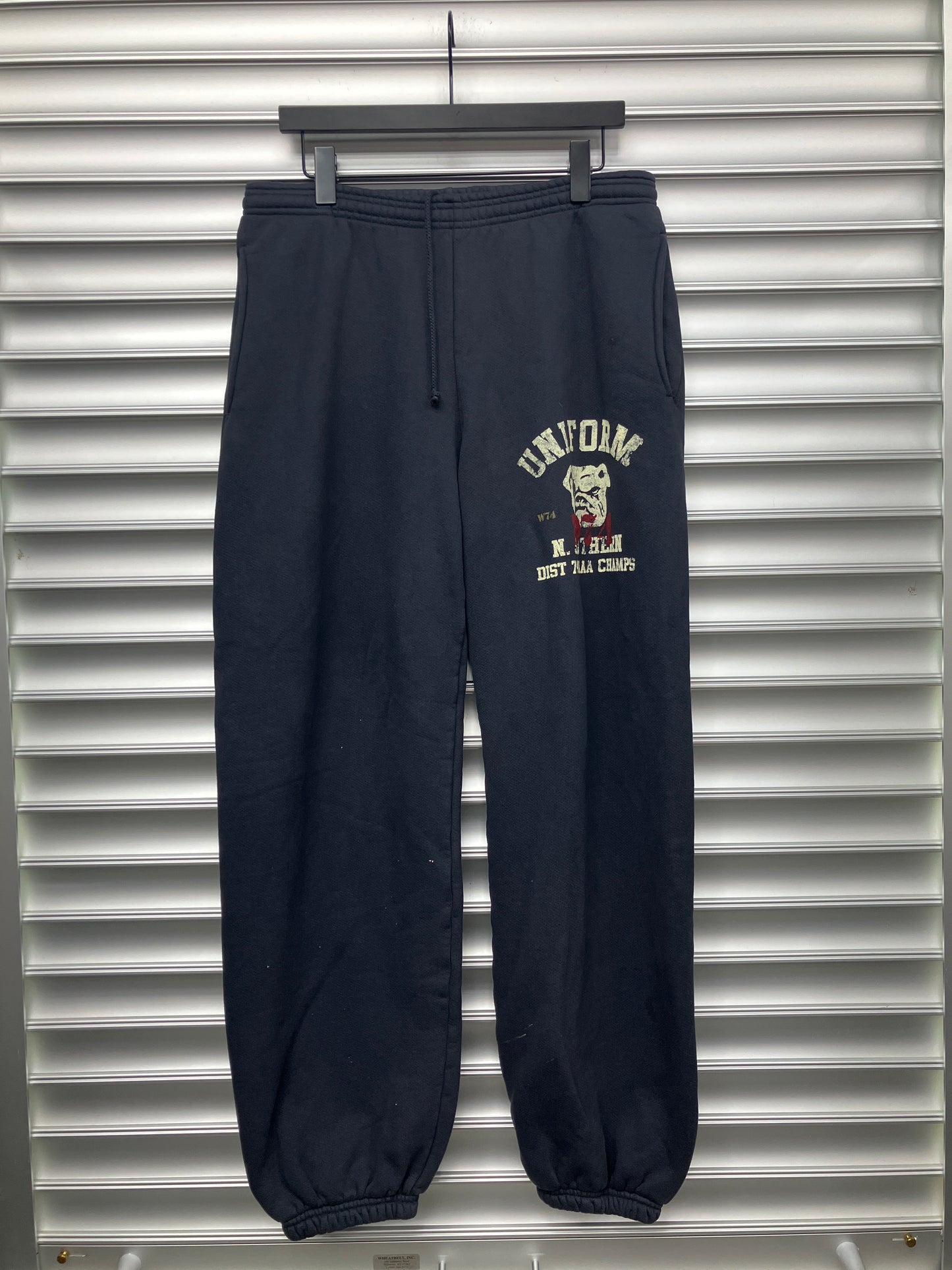 74 Uniform Bulldog Sweatpants - M