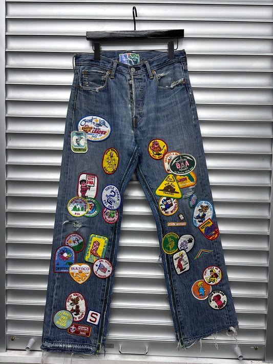 Better With Age Patch Denim - 32**