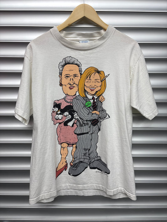Vintage Clinton Parody Tee - L