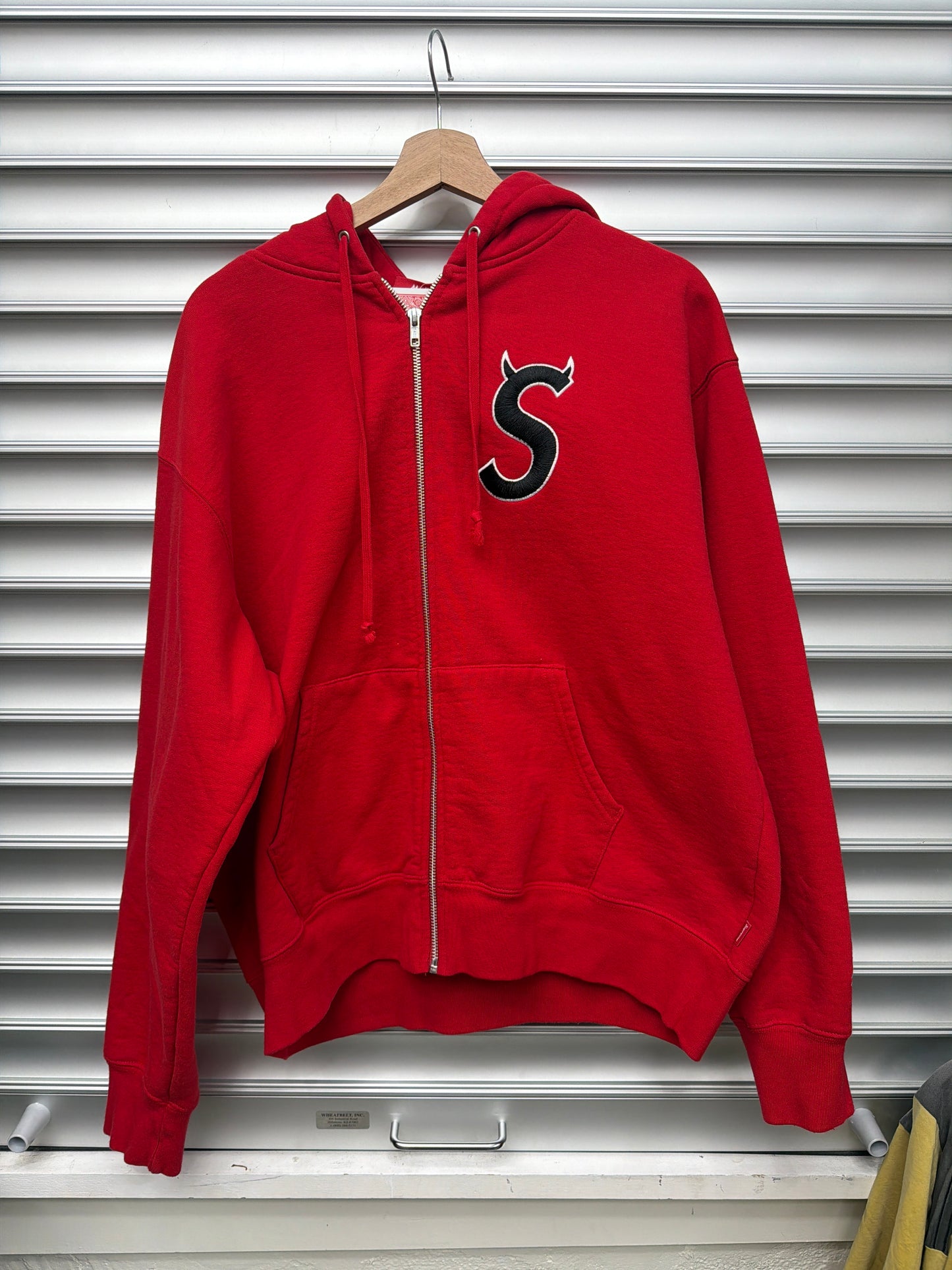 Supreme Red Zip Up - M