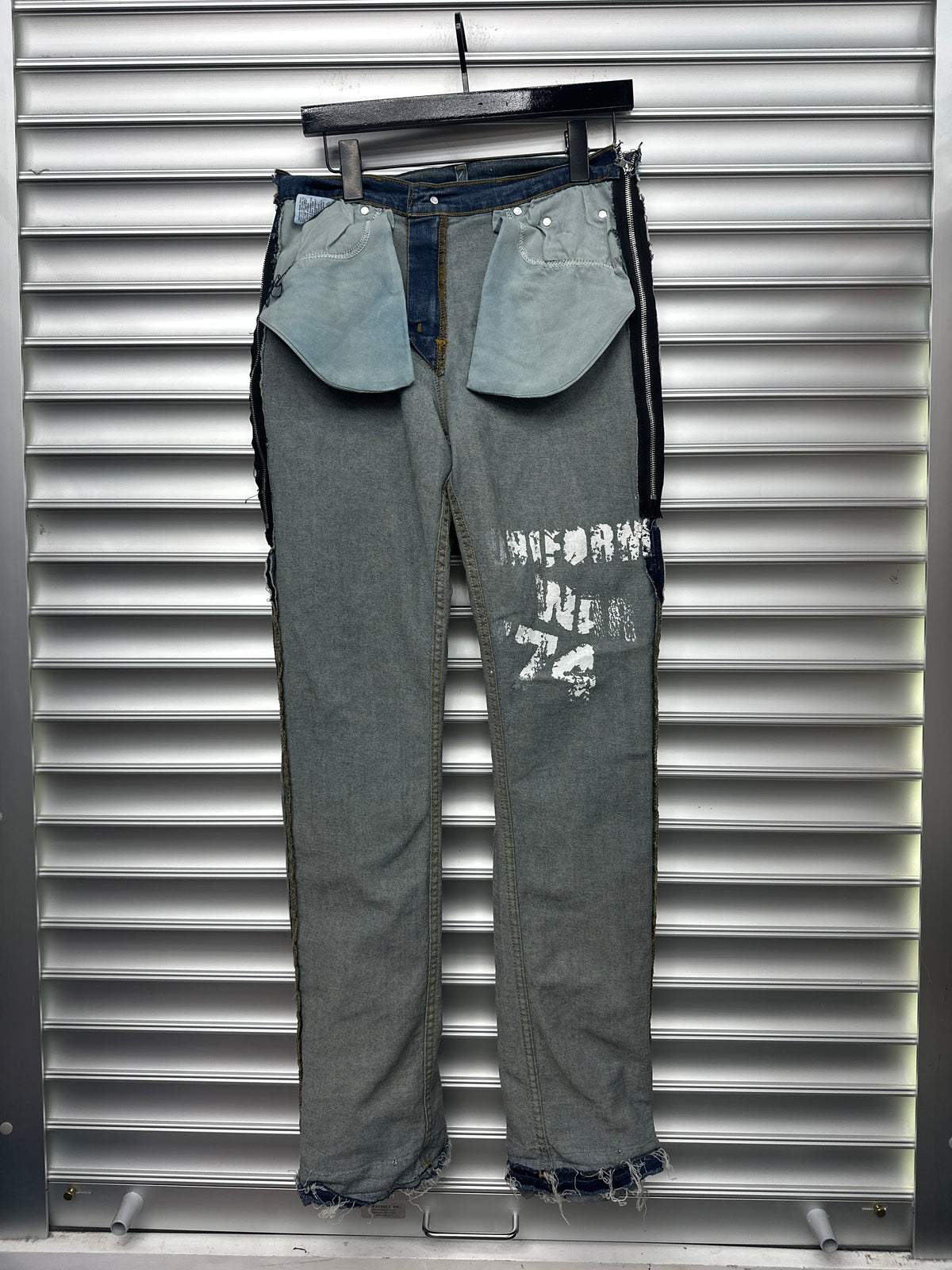 74 Inside Out Double Layer Denim - 34**