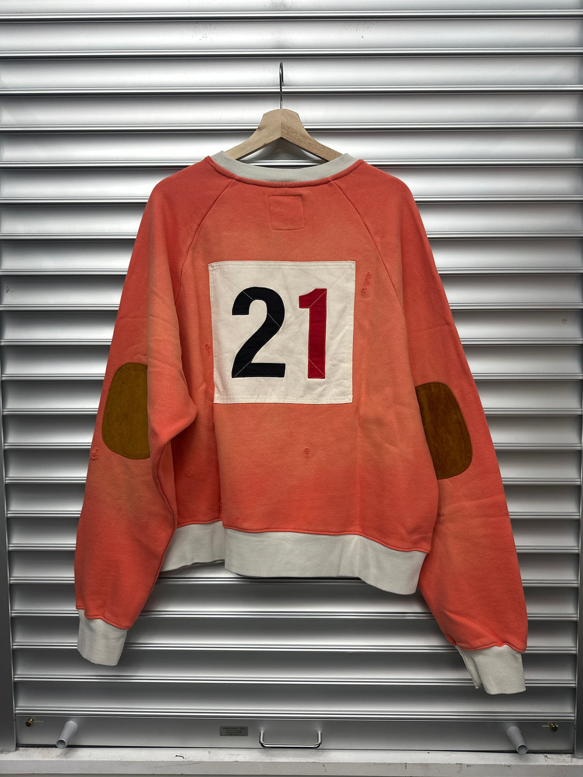 Murder FM Orange Crewneck - L**
