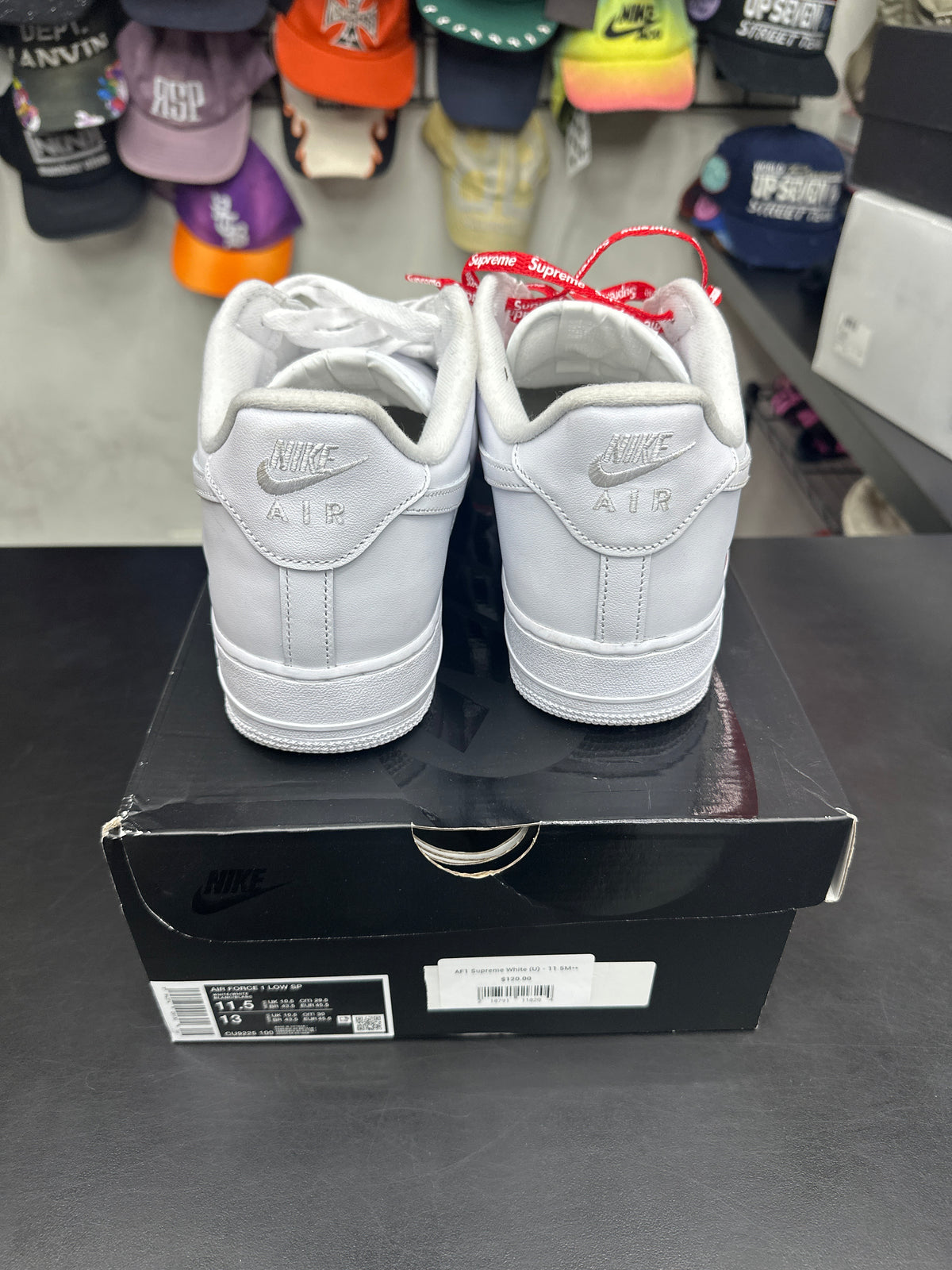AF1 Supreme White (U) - 11.5M**