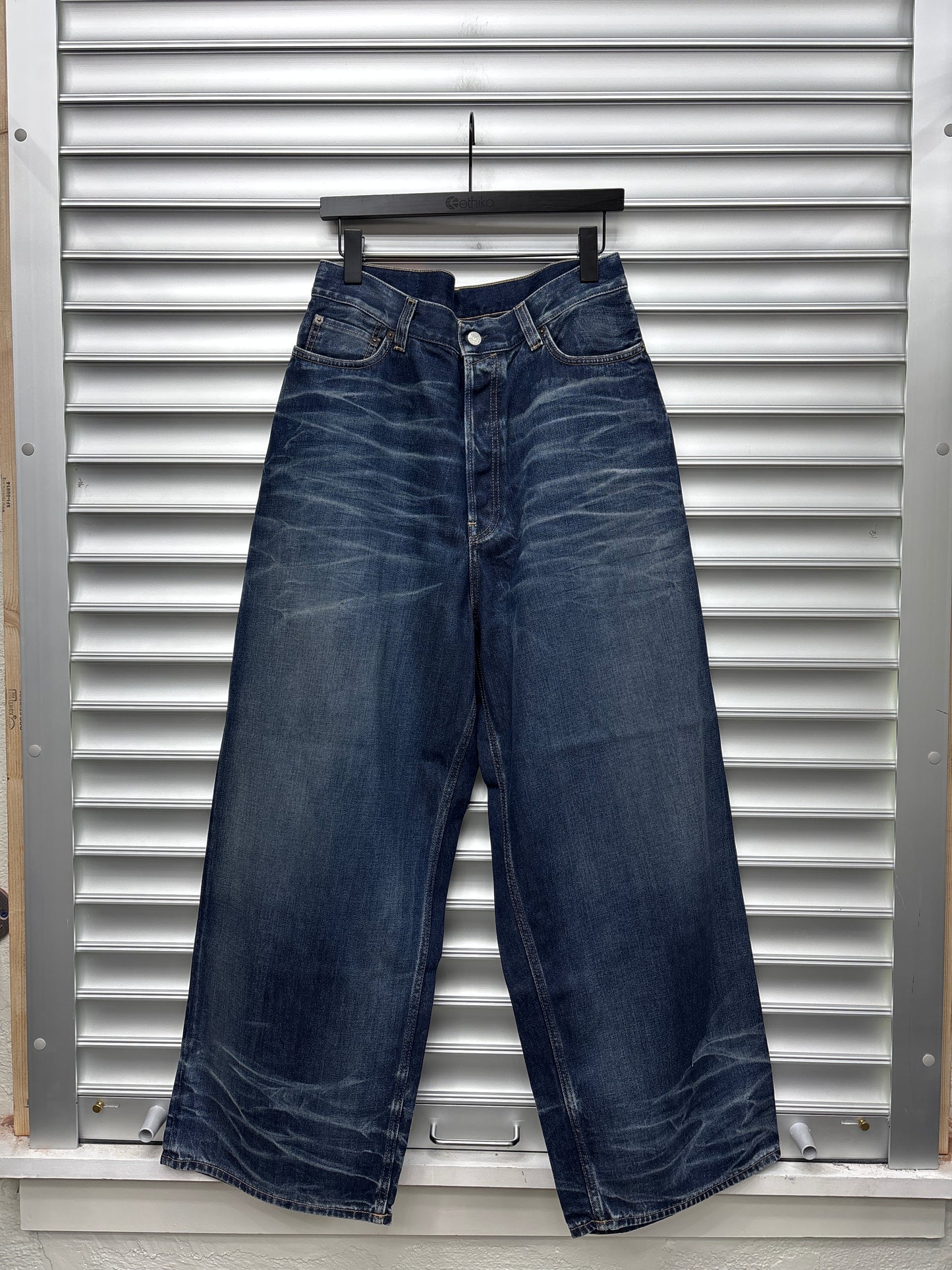 Brand New Acne Studios Dark Wash Baggy Denim - 30