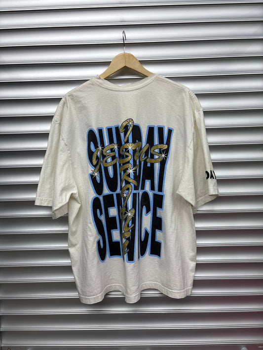Yeezy Jesus Rhinestone Tee - XL