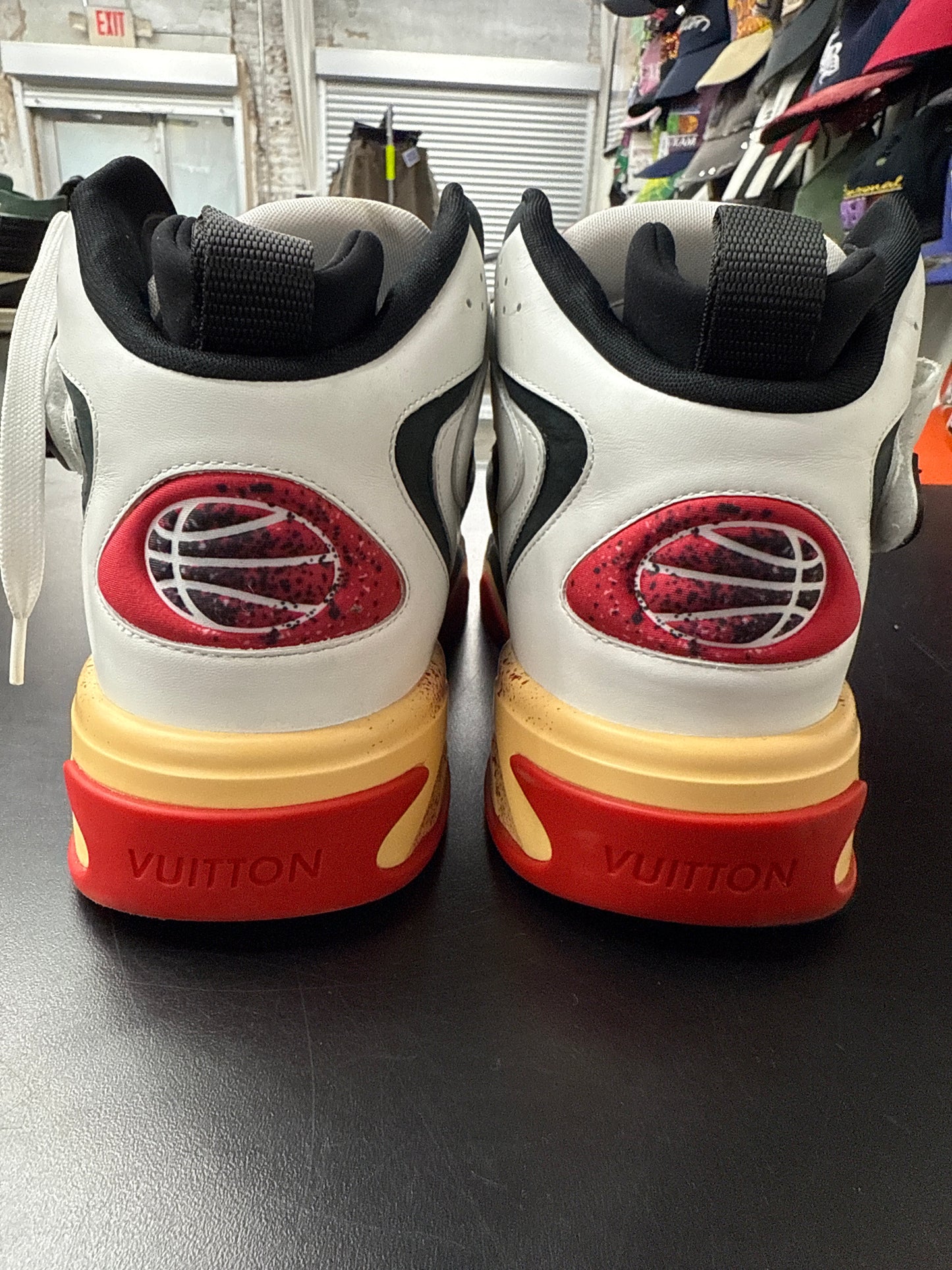 Louis Vuitton Basketball Sneaker Red (U) - 10.5M (NB)