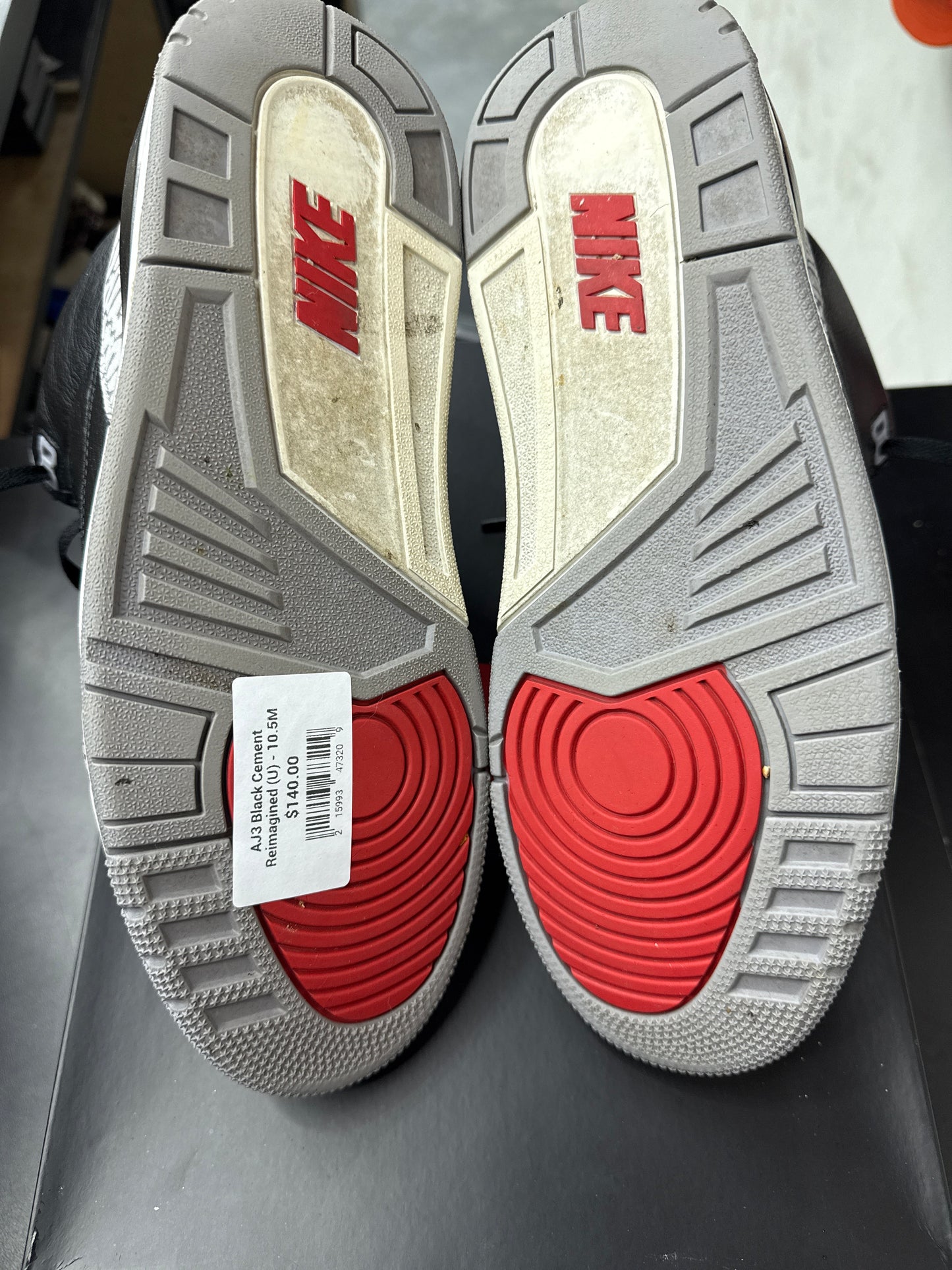 AJ3 Black Cement Reimagined (U) - 10.5M