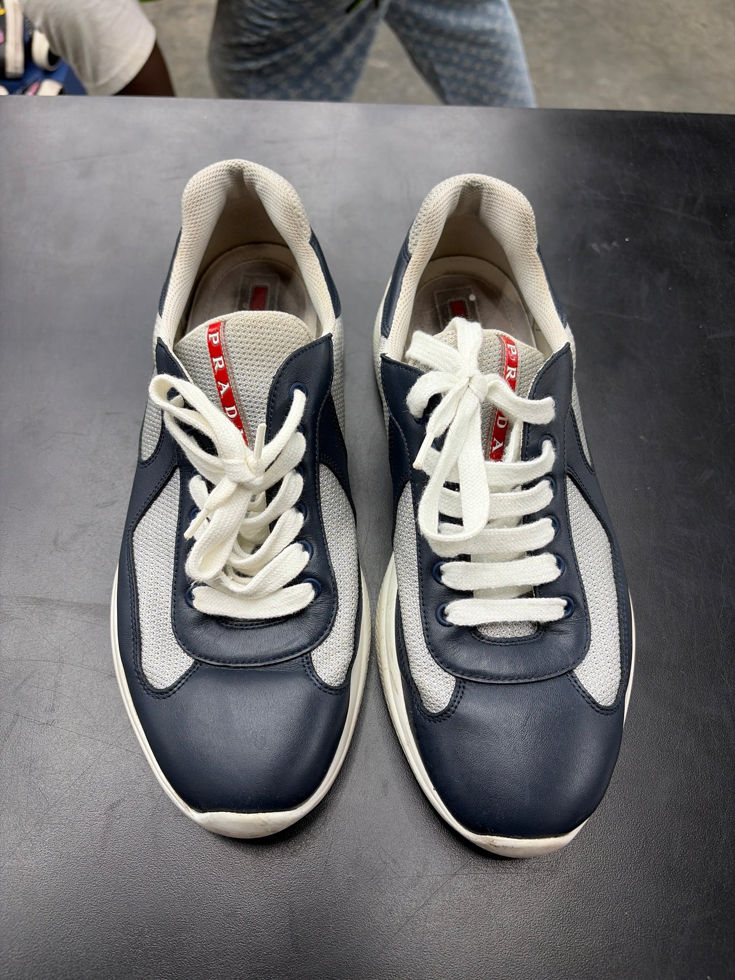 Prada American Cup Navy Leather (U) - 11M (NB)