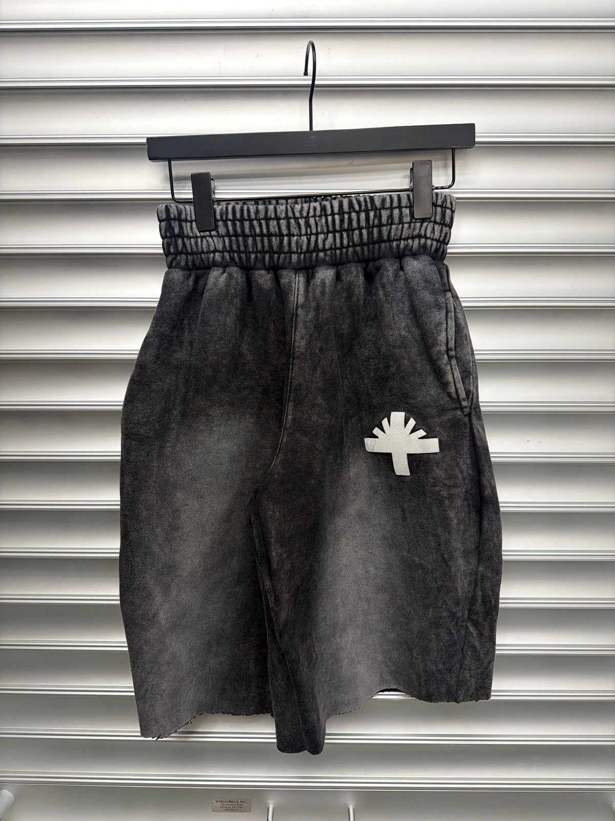 Vertabrae Black Shorts - S**