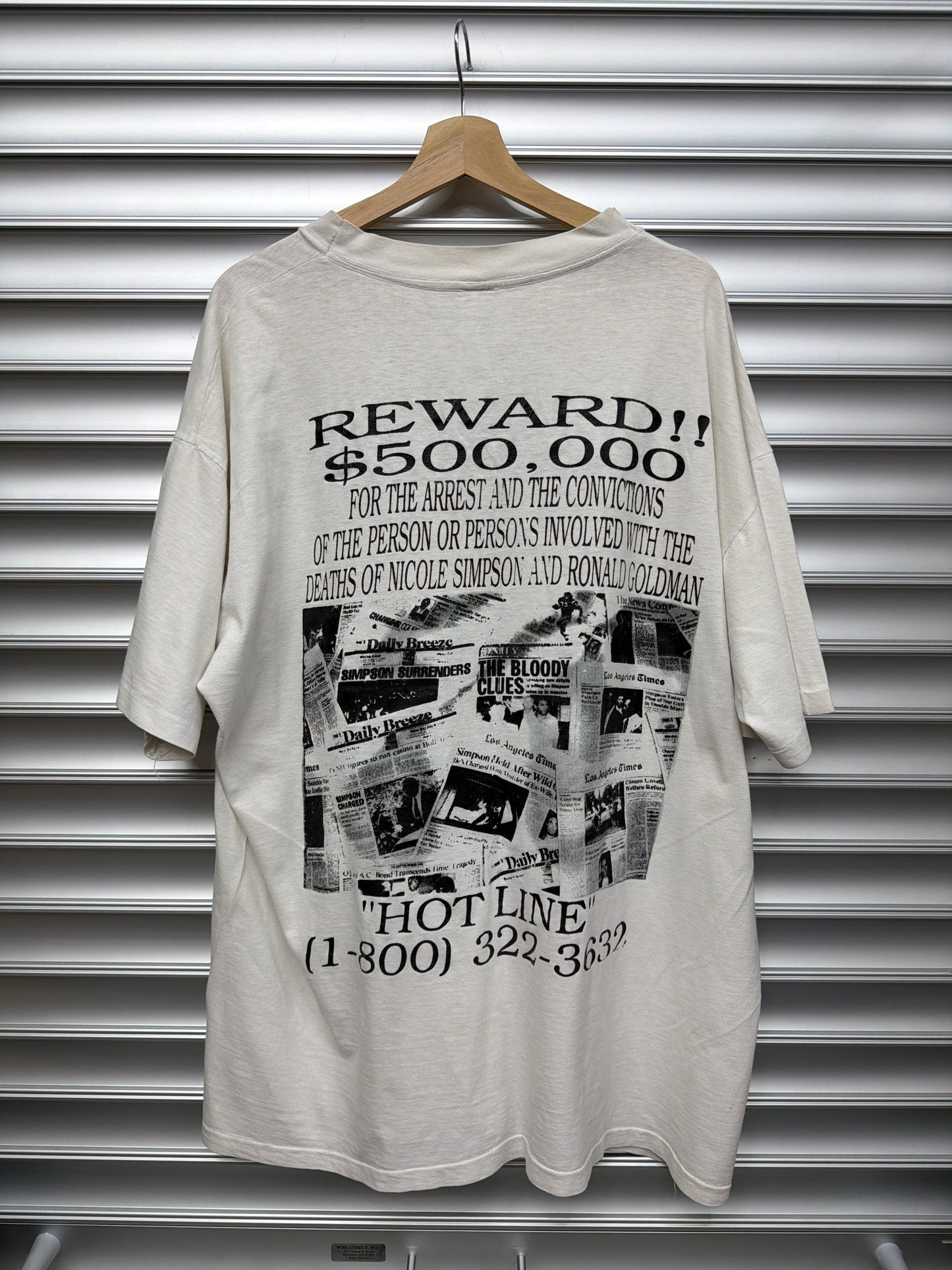 Vintage OJ Simpson Not Guilty Tee - XXL