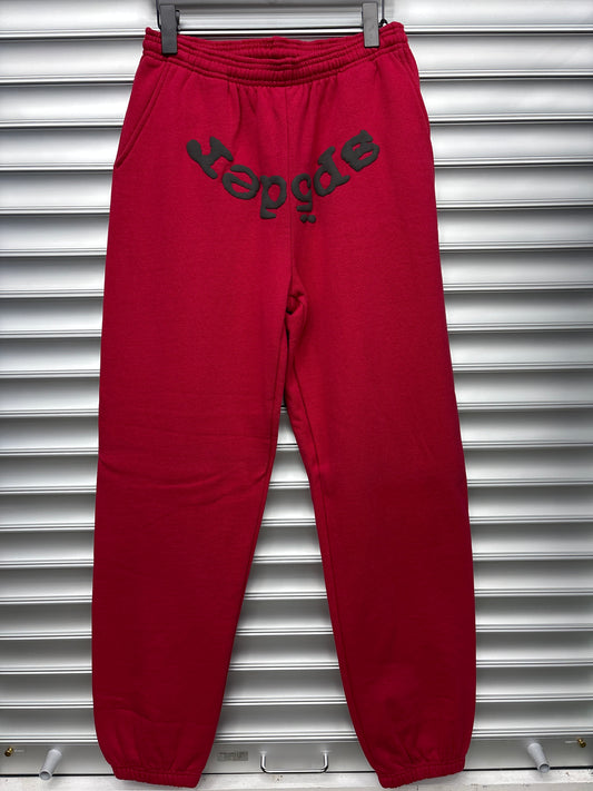 Spider Red Web Sweatpants - M