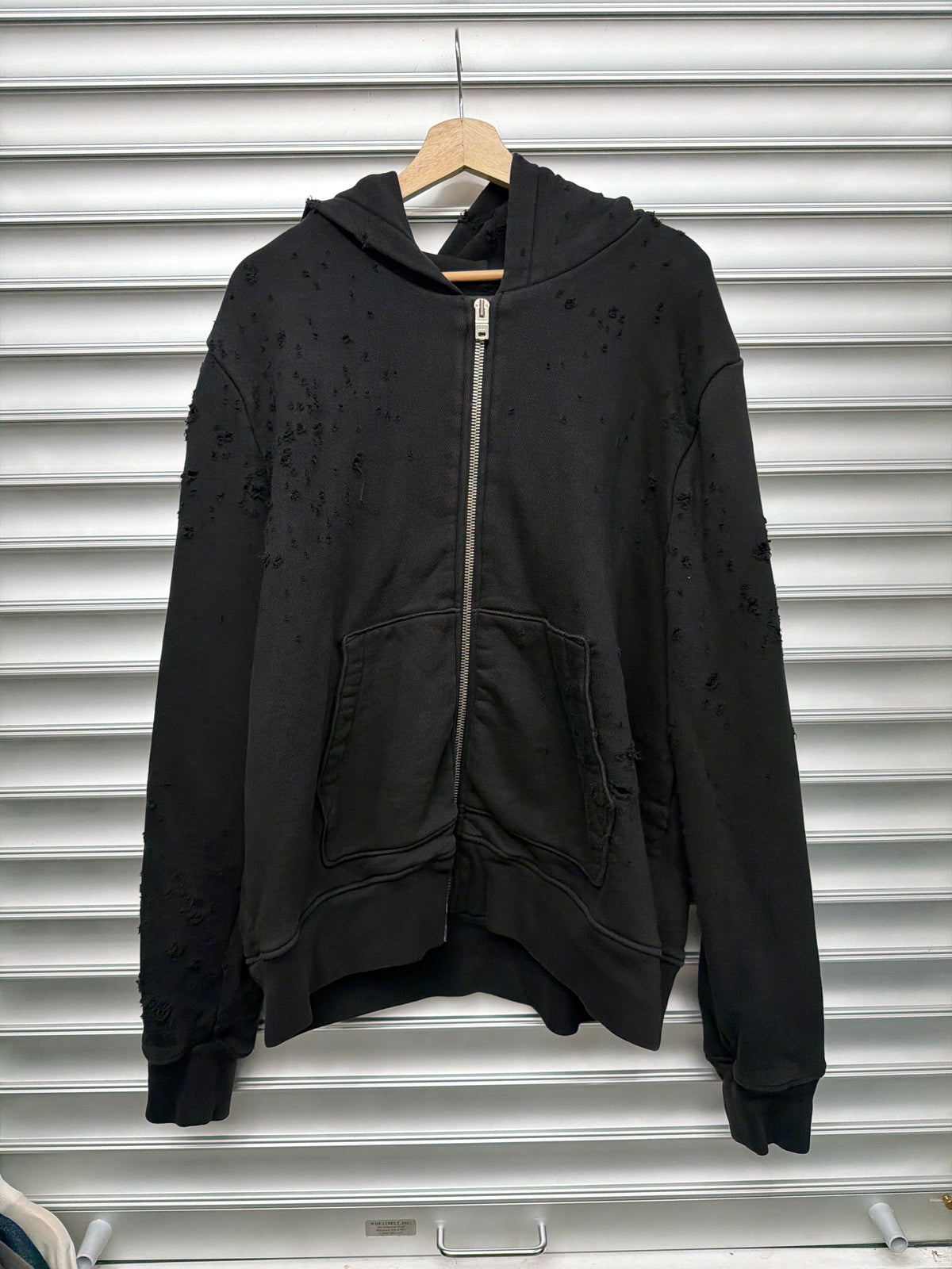 Amiri Distressed Hoodie - L**