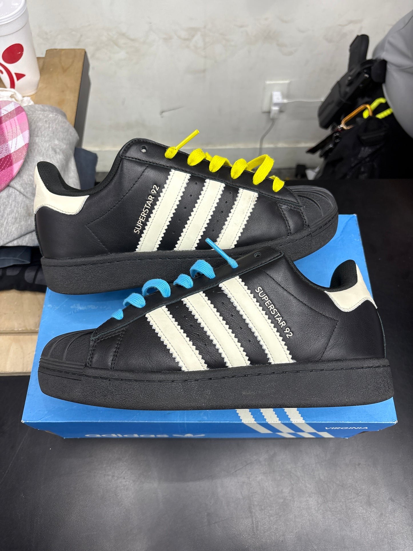 Adidas Pharrell Superstar Black (U) - 11M