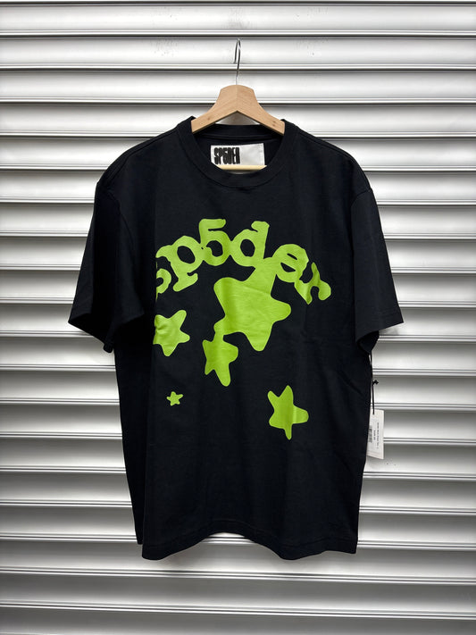 Spider Neon Green Tee - L