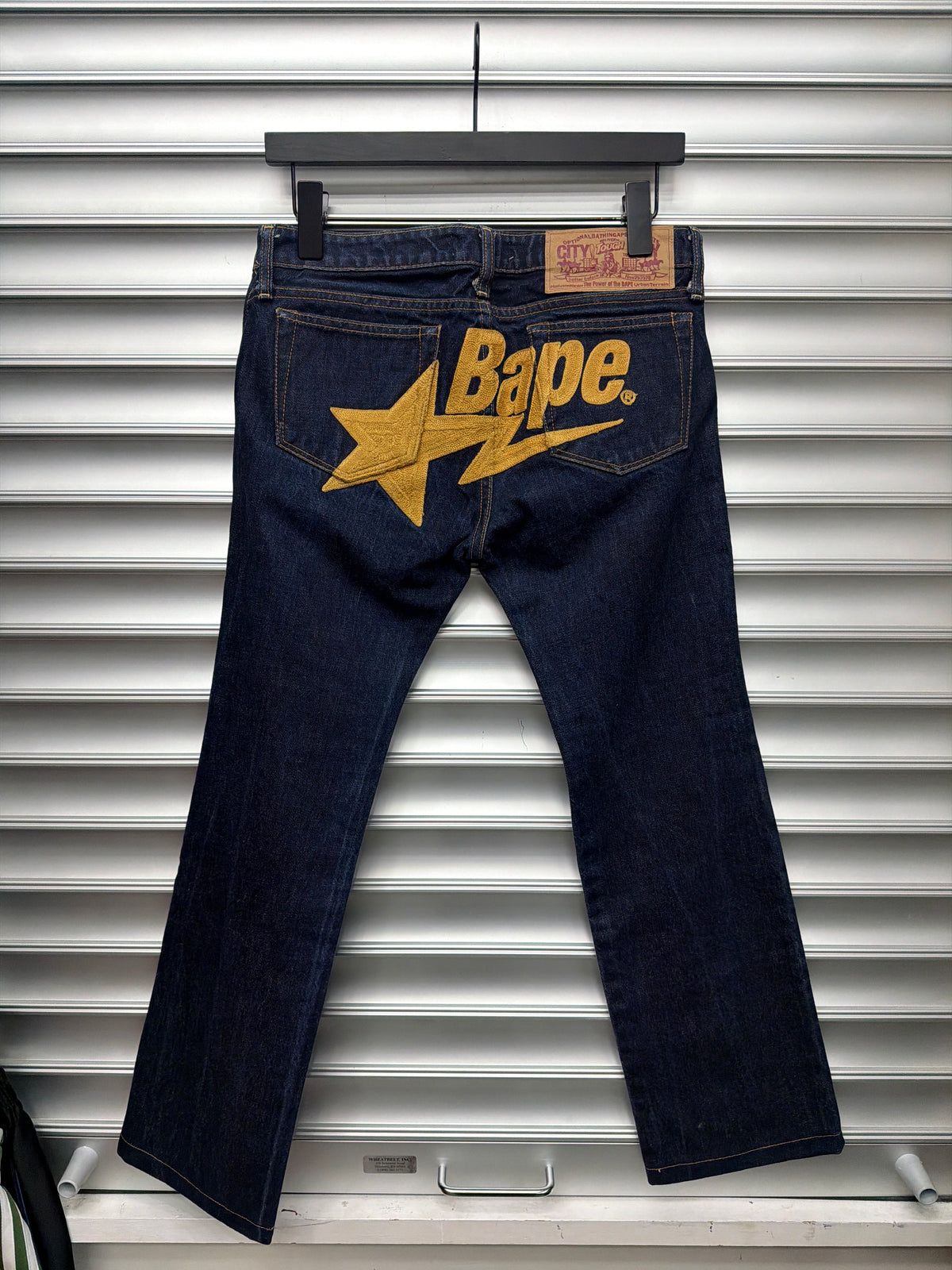 Bape Indigo Wash Denim - XXS**