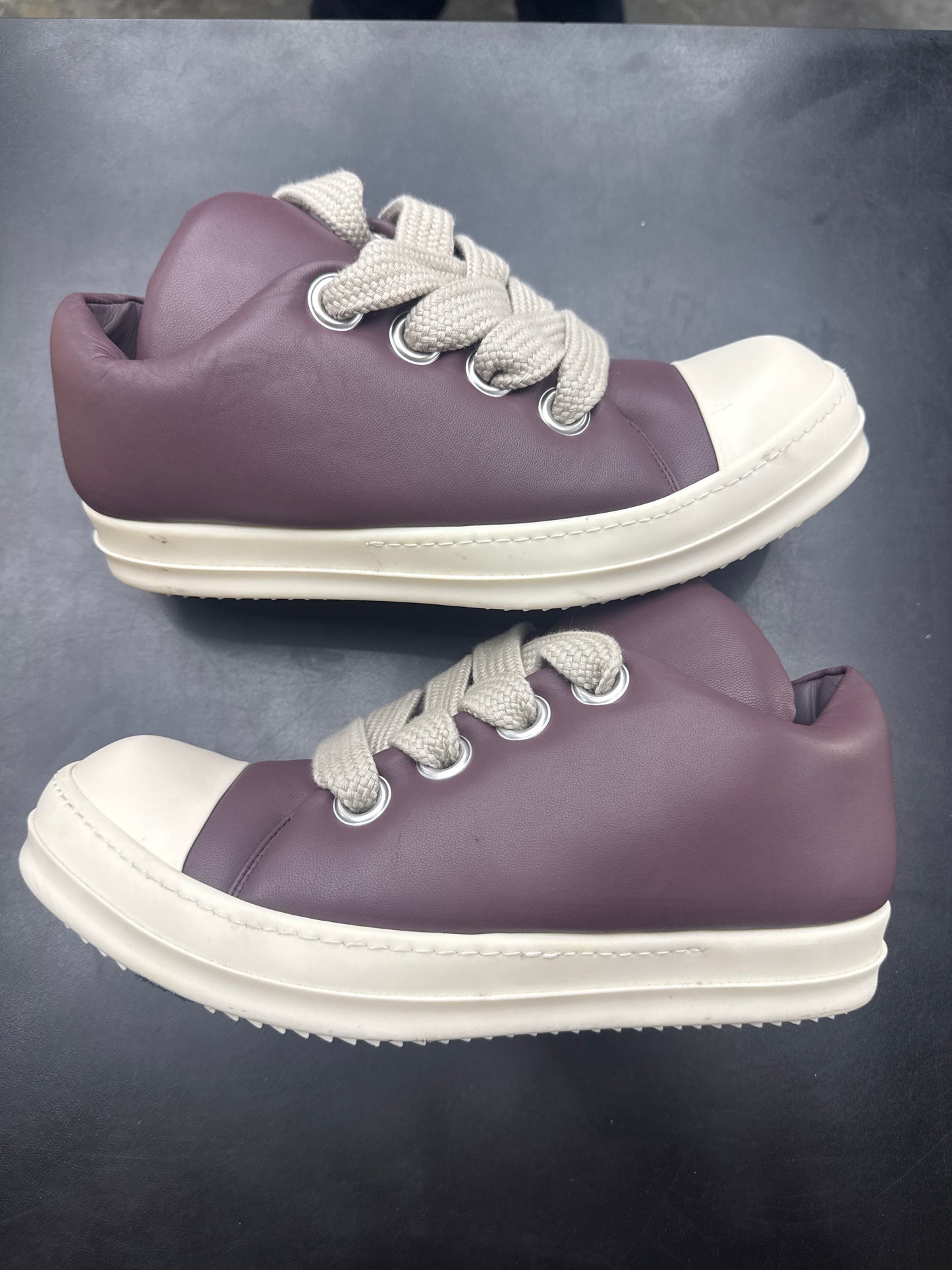 Rick Owen Padded Jumbo Lace Purple (U) - 42(9)