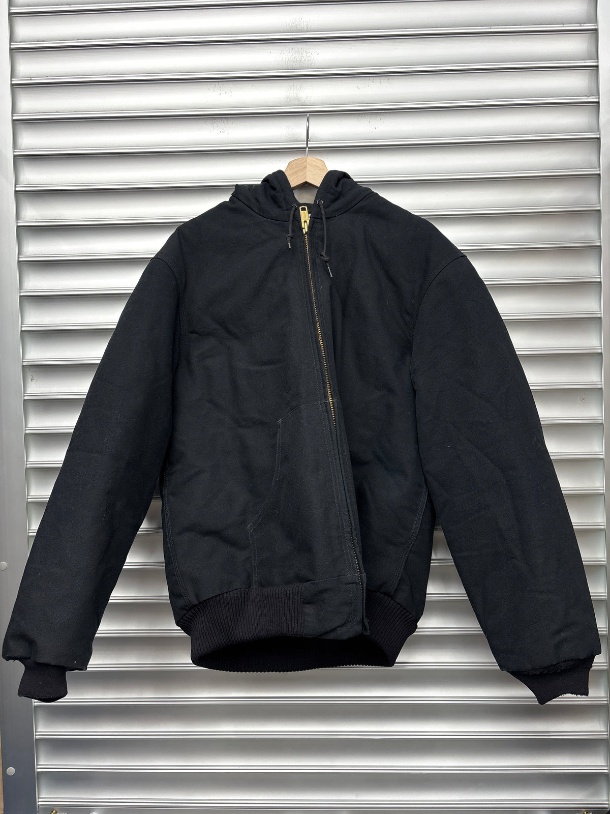Vintage Carhartt Black Hooded Jacket - M**