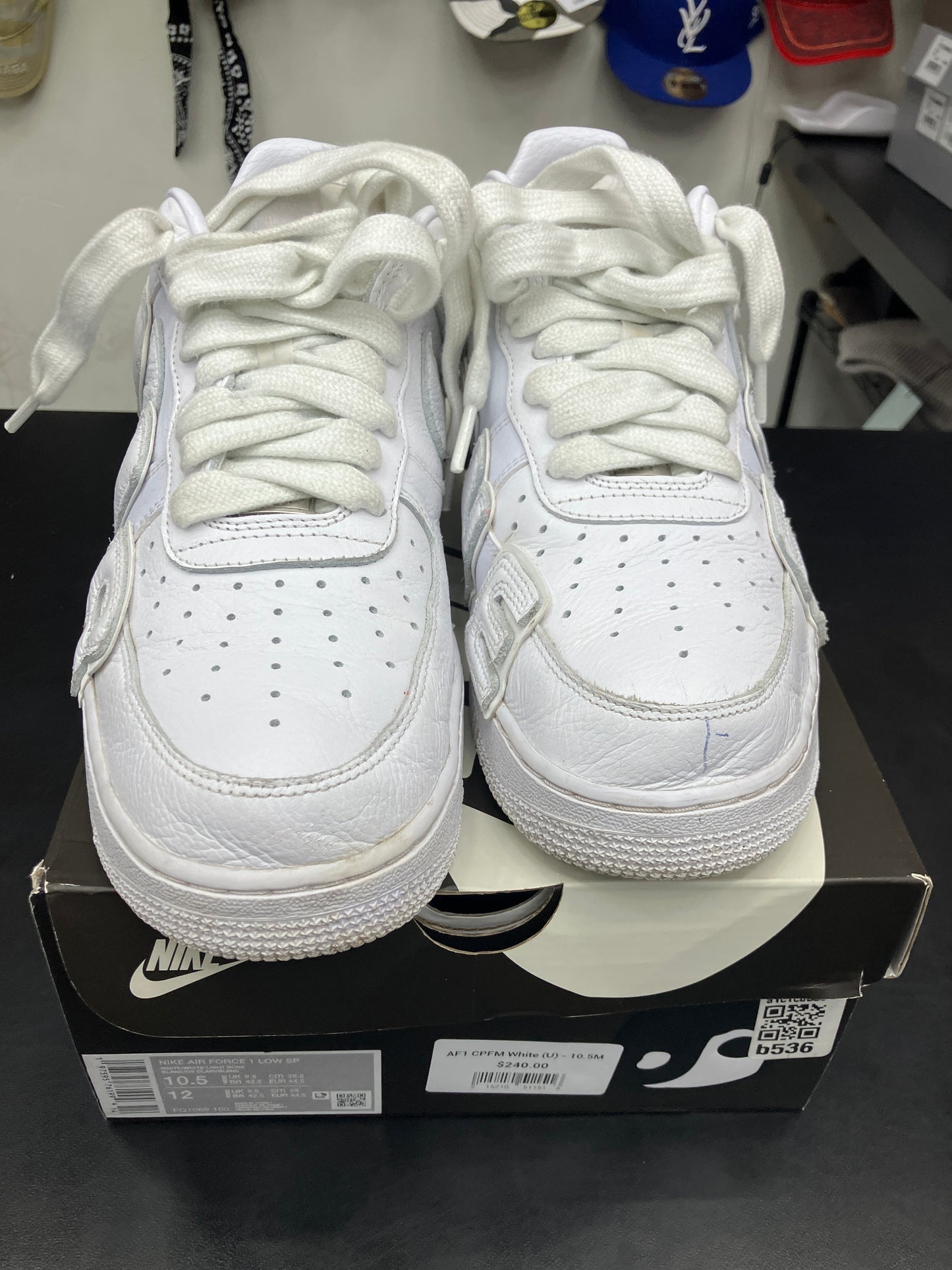 AF1 CPFM White (U) - 10.5M