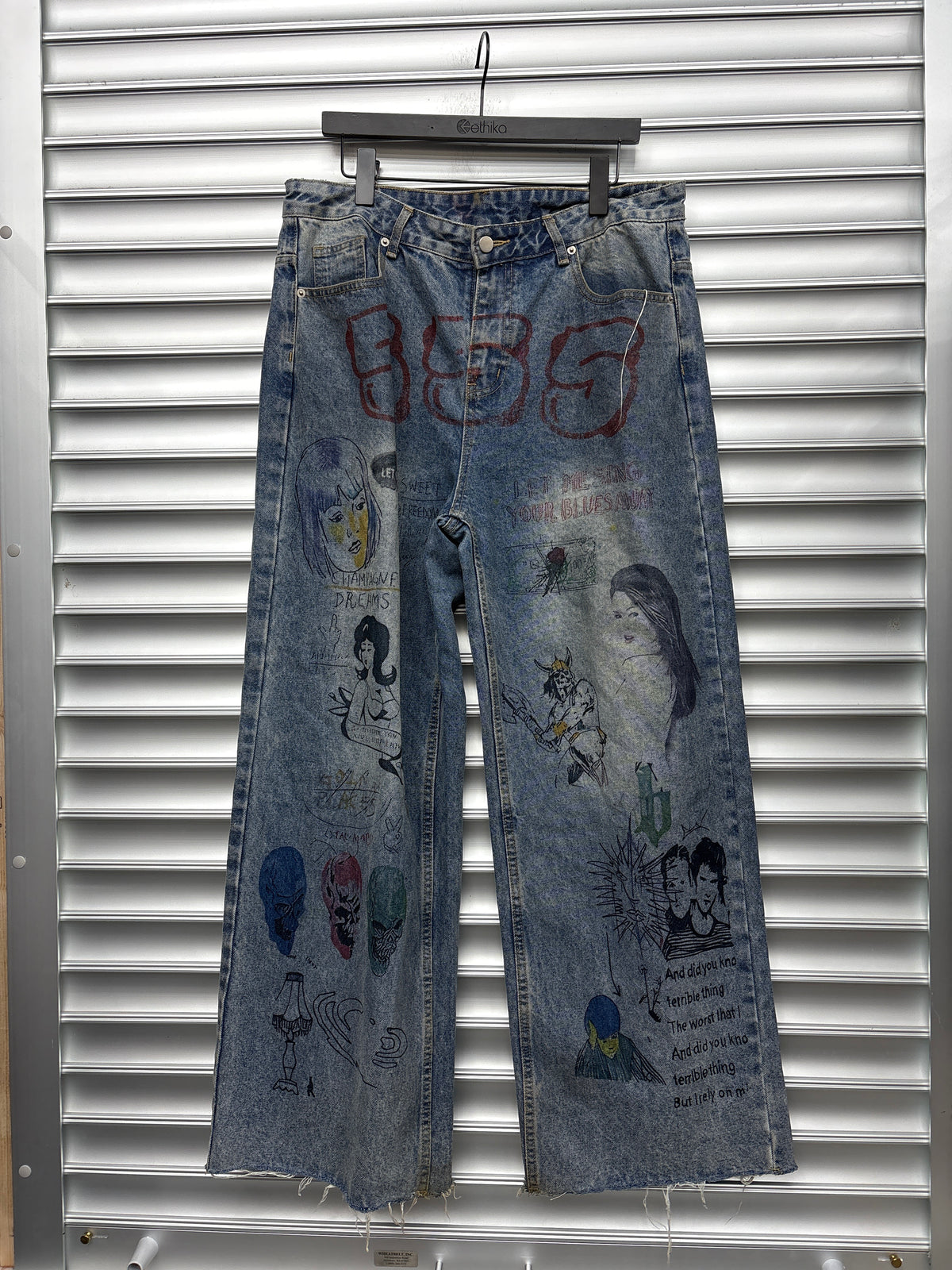 5 Under God Sketch Denim - 33 **