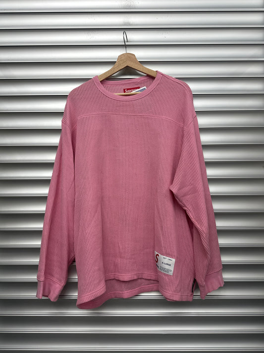 Supreme Pink Thermal Long Sleeve - XL **