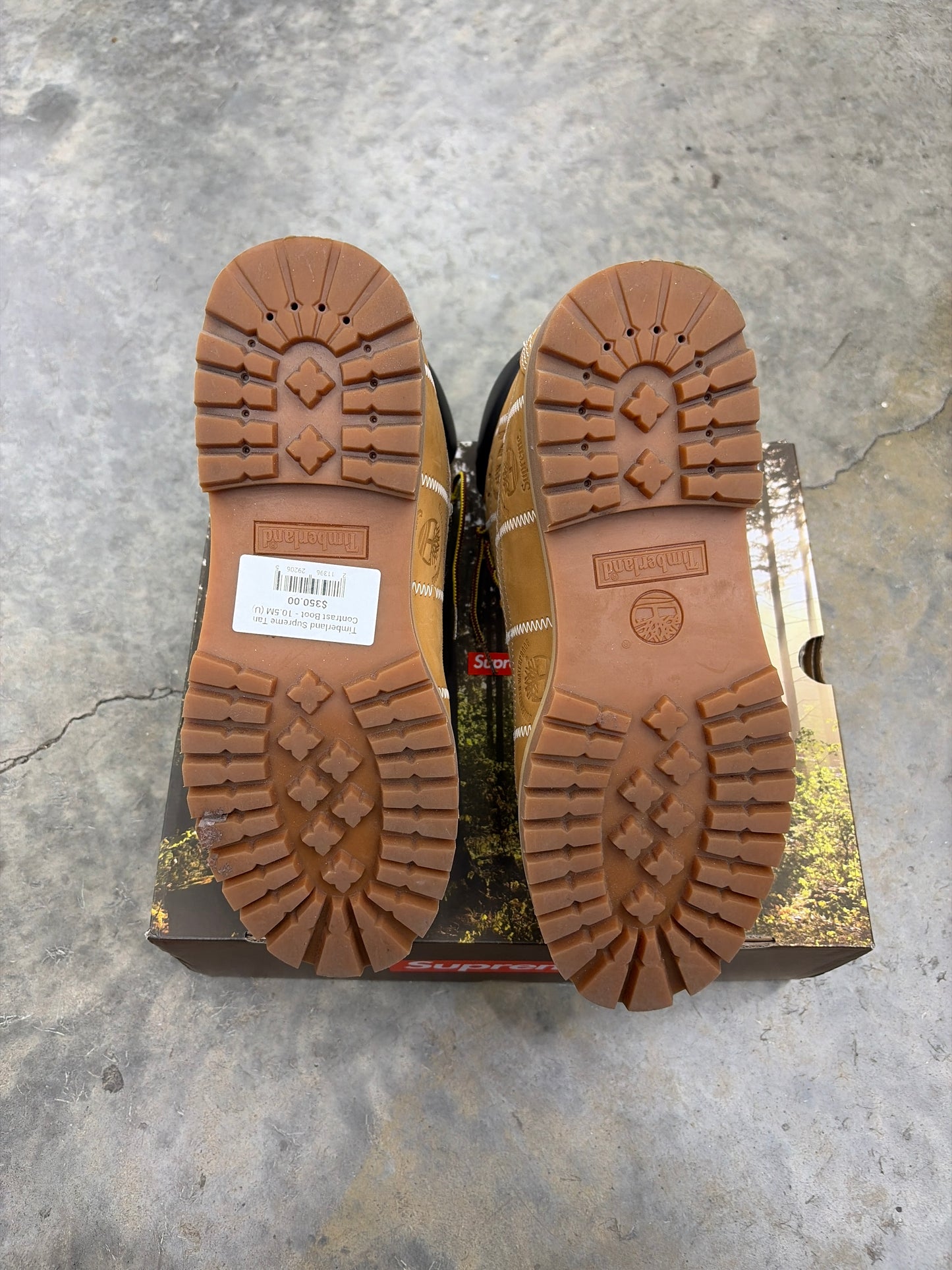 Timberland Supreme Tan Contrast Boot - 10.5M (U)