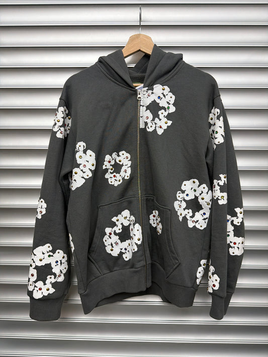 Denim Tears Rhinestone Zip Up - S