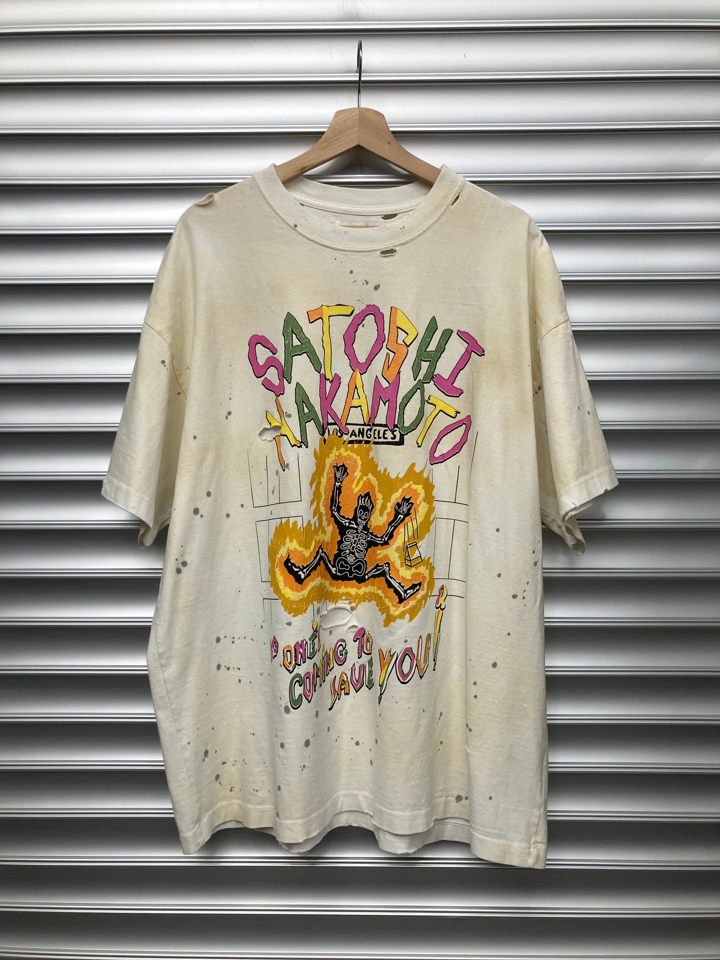 Satoshi Nakamoto Skeleton Tee - L