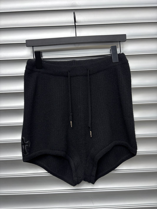 Chrome Hearts Cashmere Cross Shorts - M*