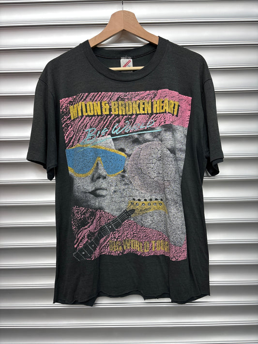 Vintage Pink Heart Tee - XL