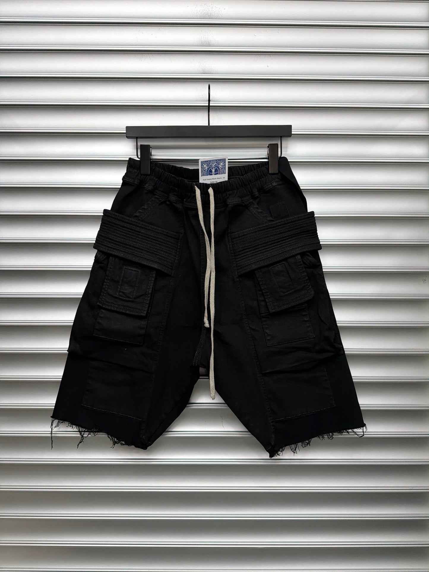 Rick Owens Black Shorts - M