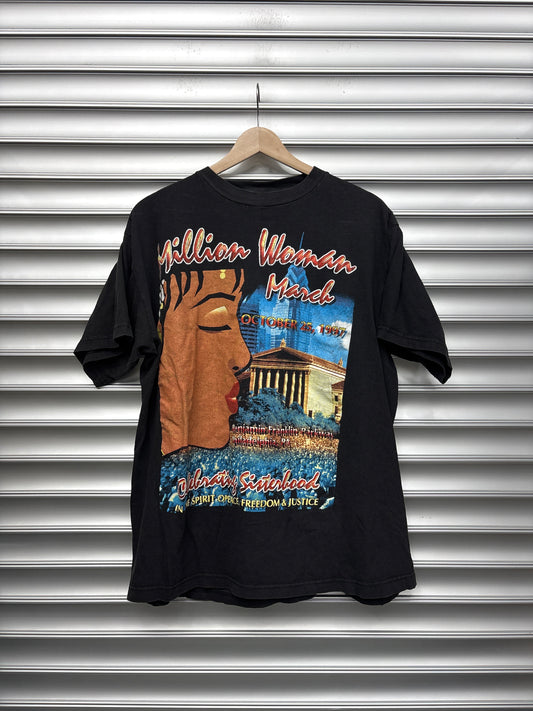 Vintage Million Woman March Tee -XL**