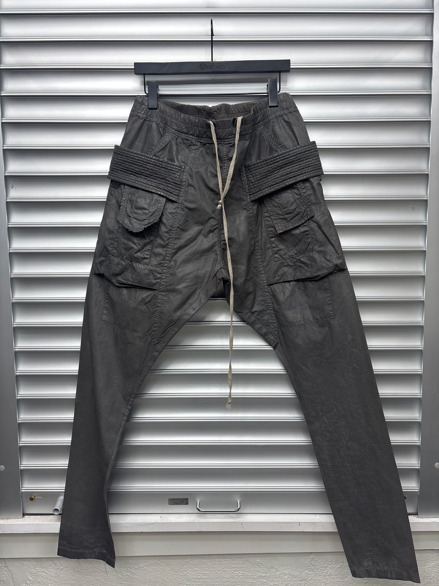 Rick Owens Creatch Cargos Grey - S
