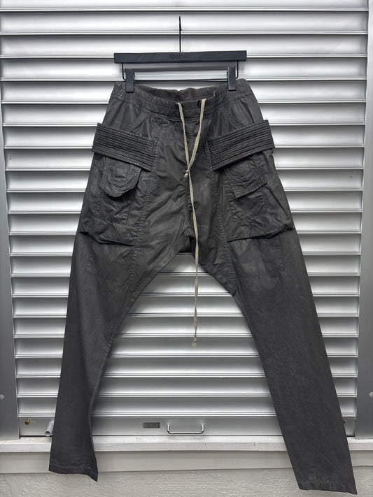 Rick Owens Creatch Cargos Grey - S