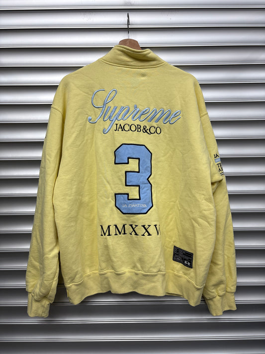 Supreme Jacob And Co Yellow Zip Up - L**