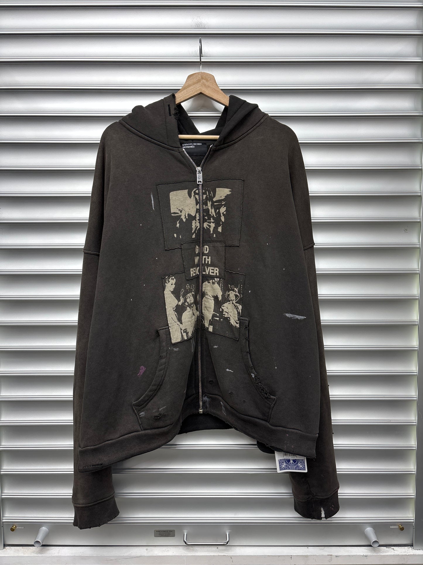 ERD God With Revolver Zip Up - XXL