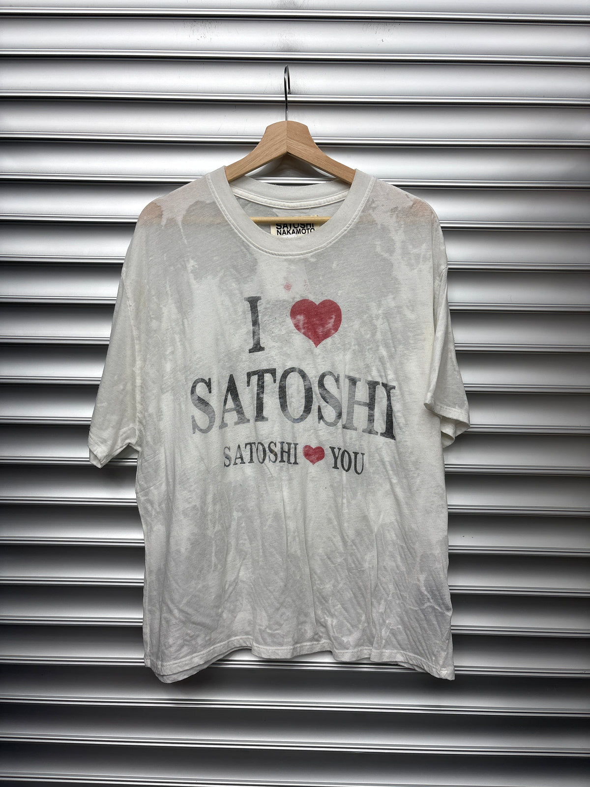 I Love Satoshi Tee - L**
