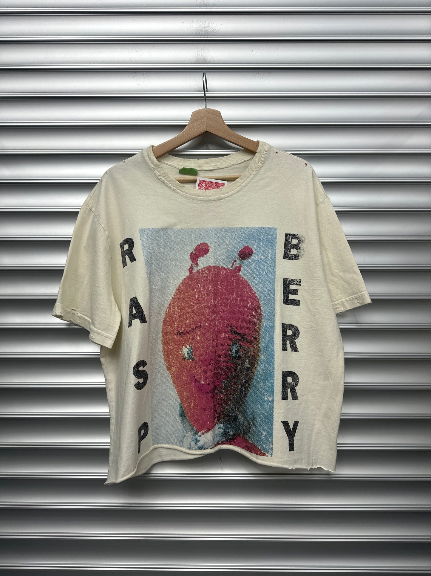 Raspberry Sonic Youth Tee - L