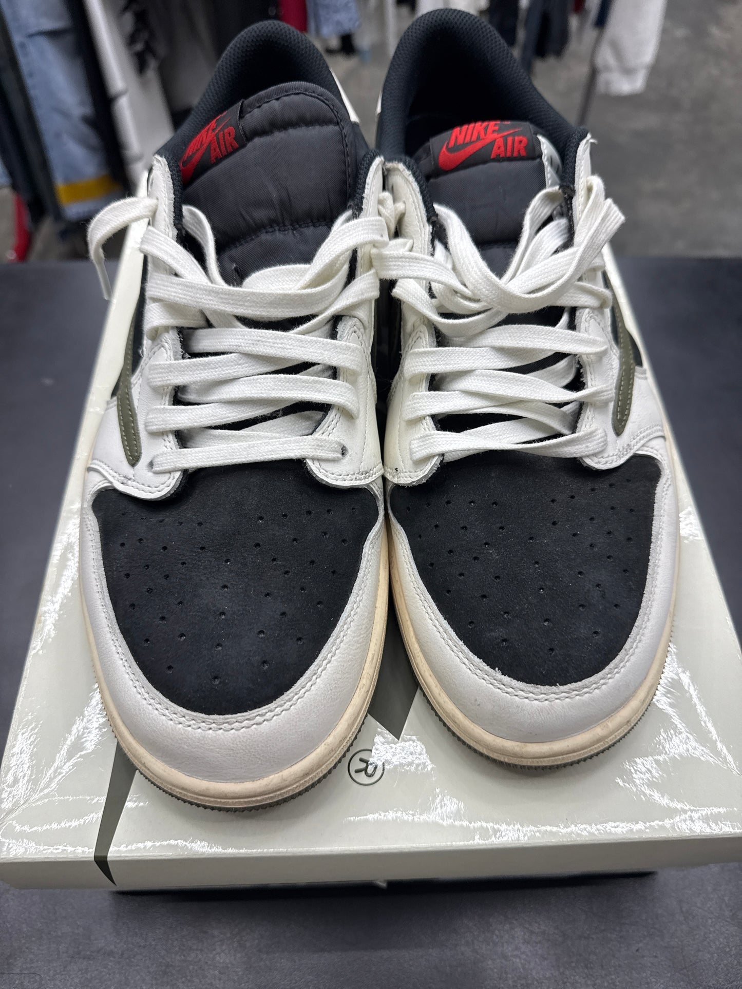 AJ1 Low Travis Scott Olive (U) - 14.5W