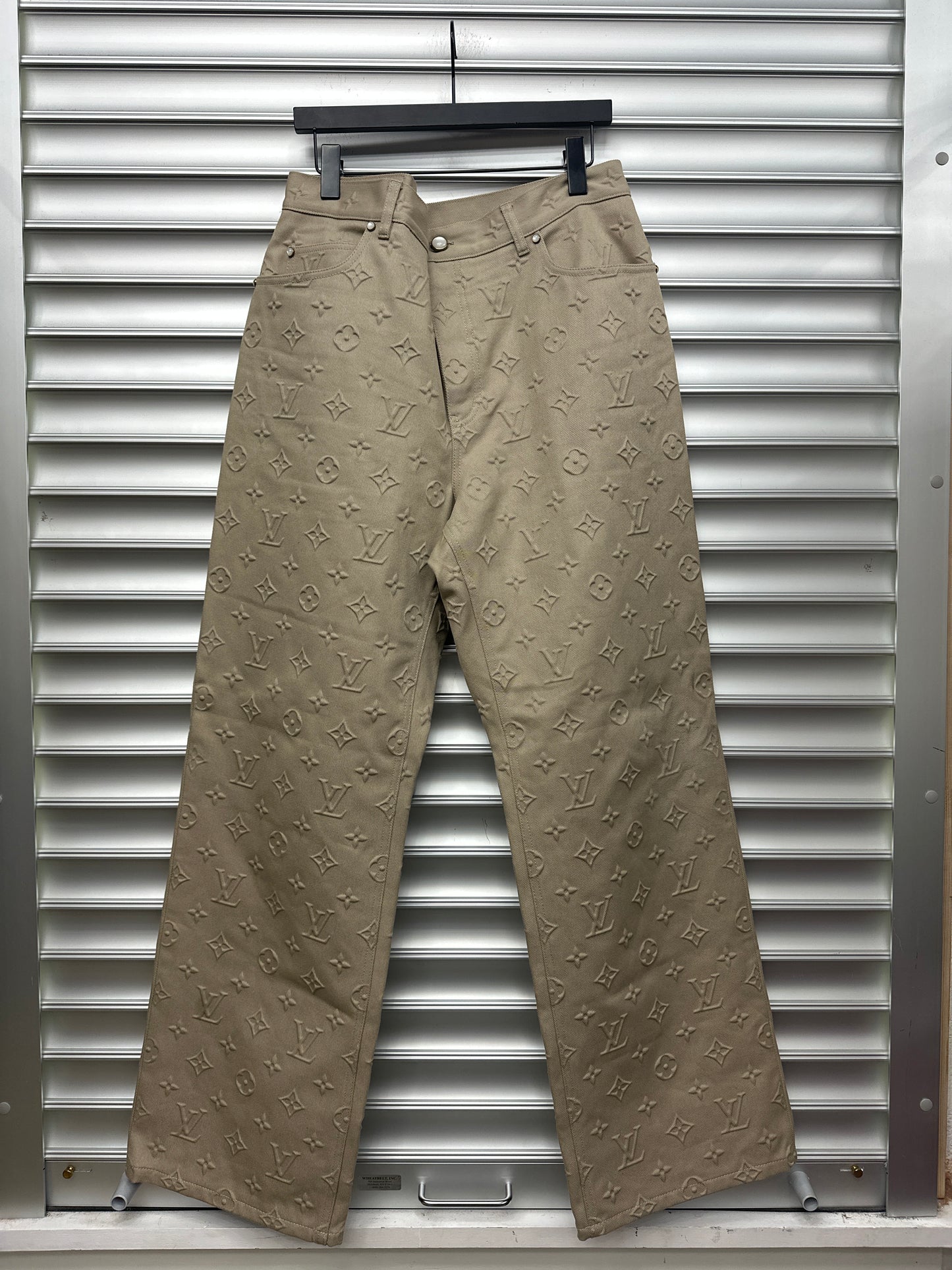 Louis Vuitton Monogram Tan Pants - 38