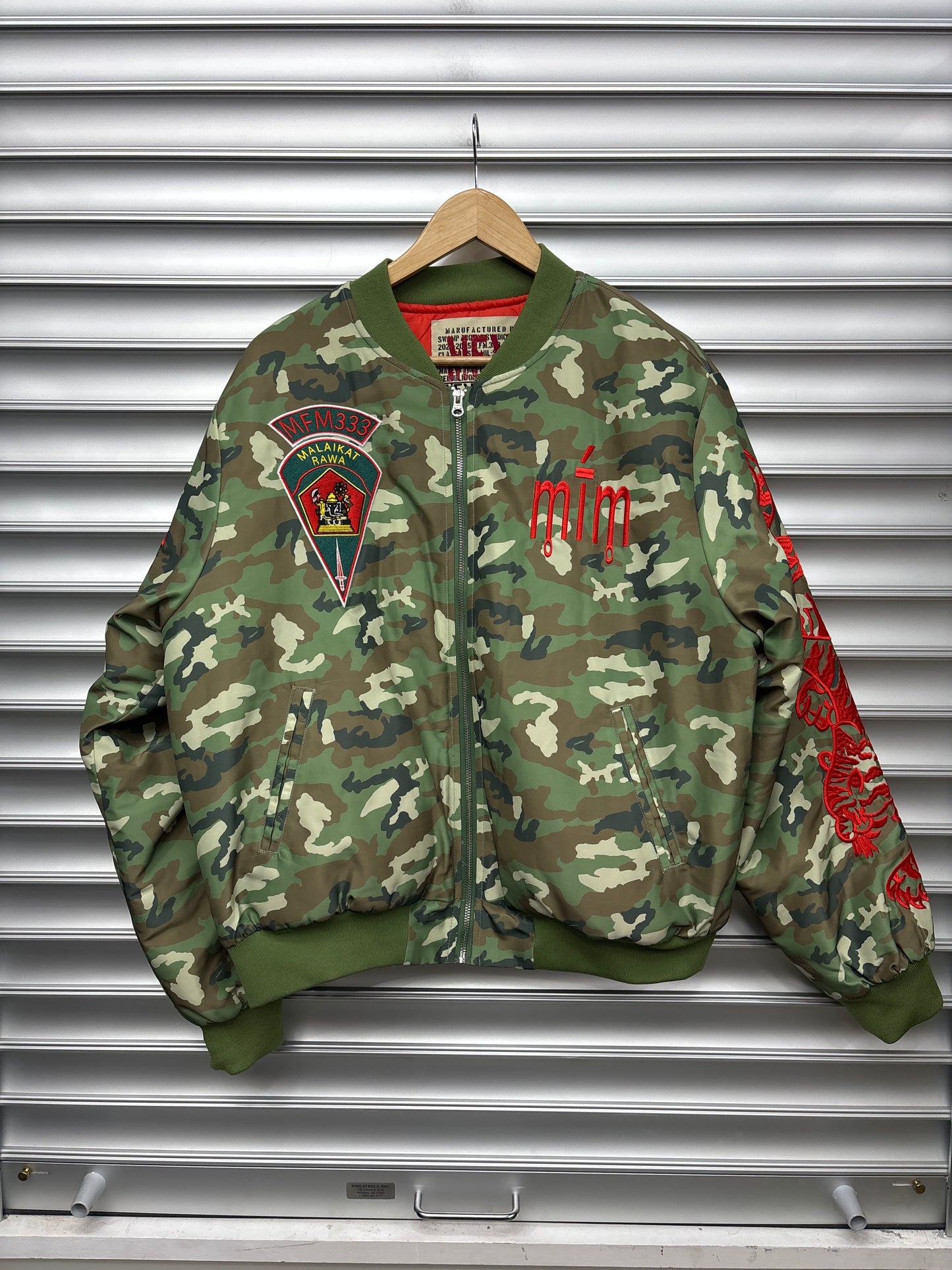 Murder FM Tiger Camo Varsity - L